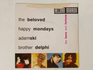 Various (Happy Mondays etc):   The Fame And Fortune  1990   EX+ 7″