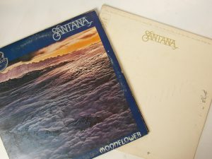 Santana: 2 Original UK 1970s  LPs  Moonflower / Welcome