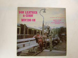 Don Leather & Cindy:   Moving On 1980 Private Press LP  SIGNED