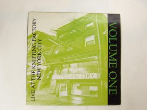 Various:  Live At The Knitting Factory · Volume Two  1989 German EX+ LP