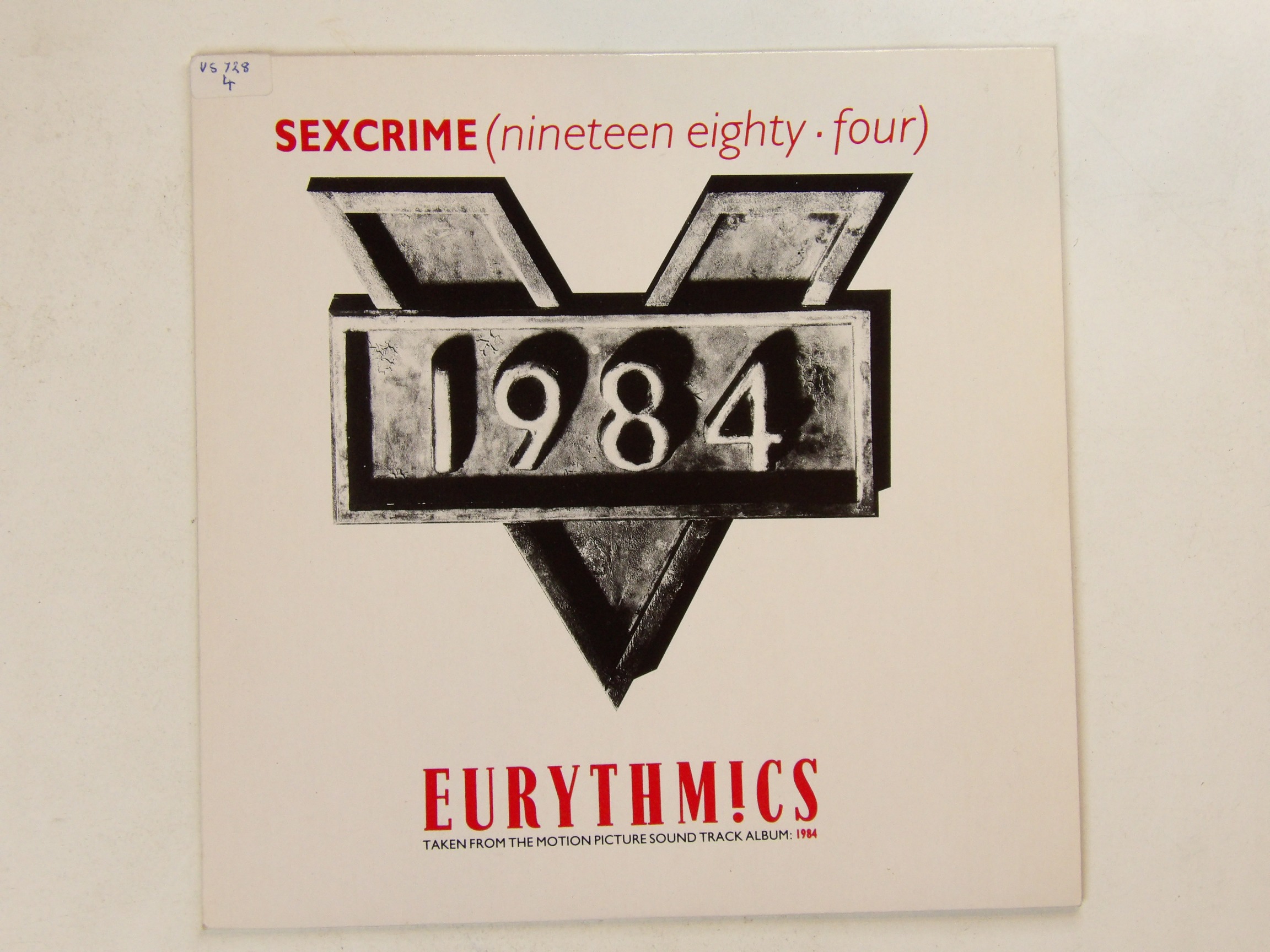Eurythmics: 3 X EX+ 7″ (Sweet Dreams/Sexcrime/Who's that girl) - Image 10