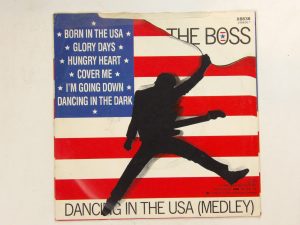 The Boss:  Dancing In The USA (Medley)  1985  EX+  7″