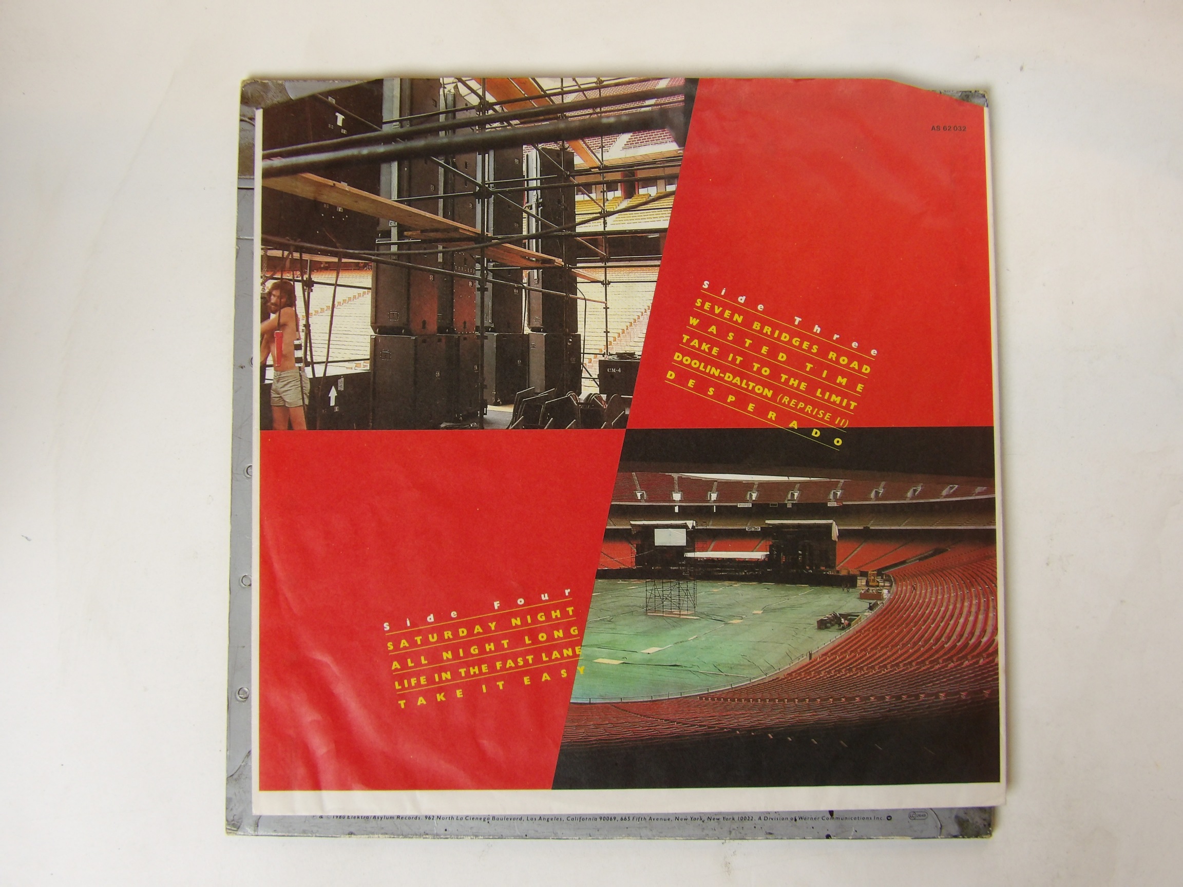 Eagles: Eagles Live 1980 EX Double Embossed LP - Image 9