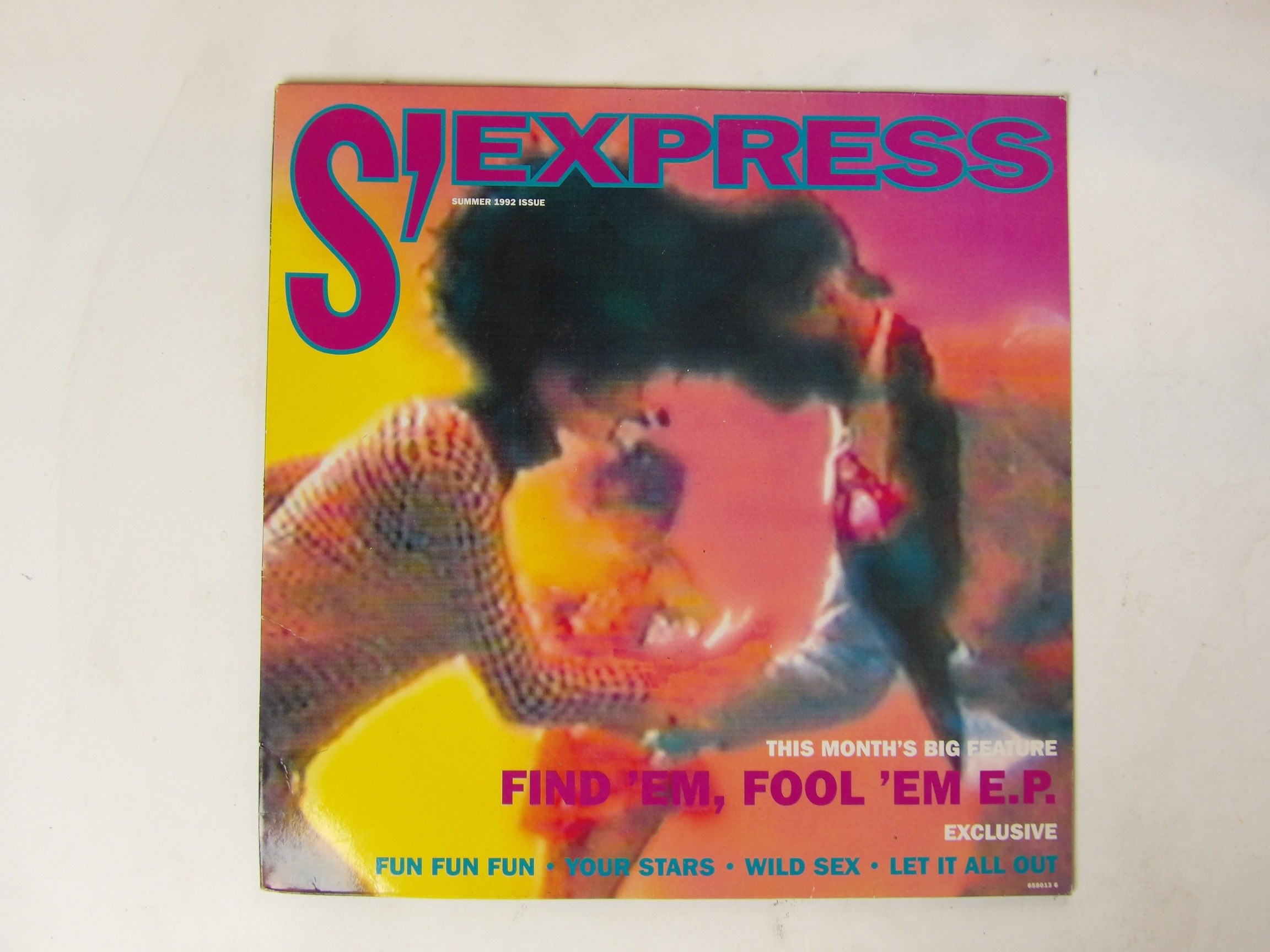S'Express: Find 'Em, Fool 'Em, Forget 'Em E.P 1992 EX 12"