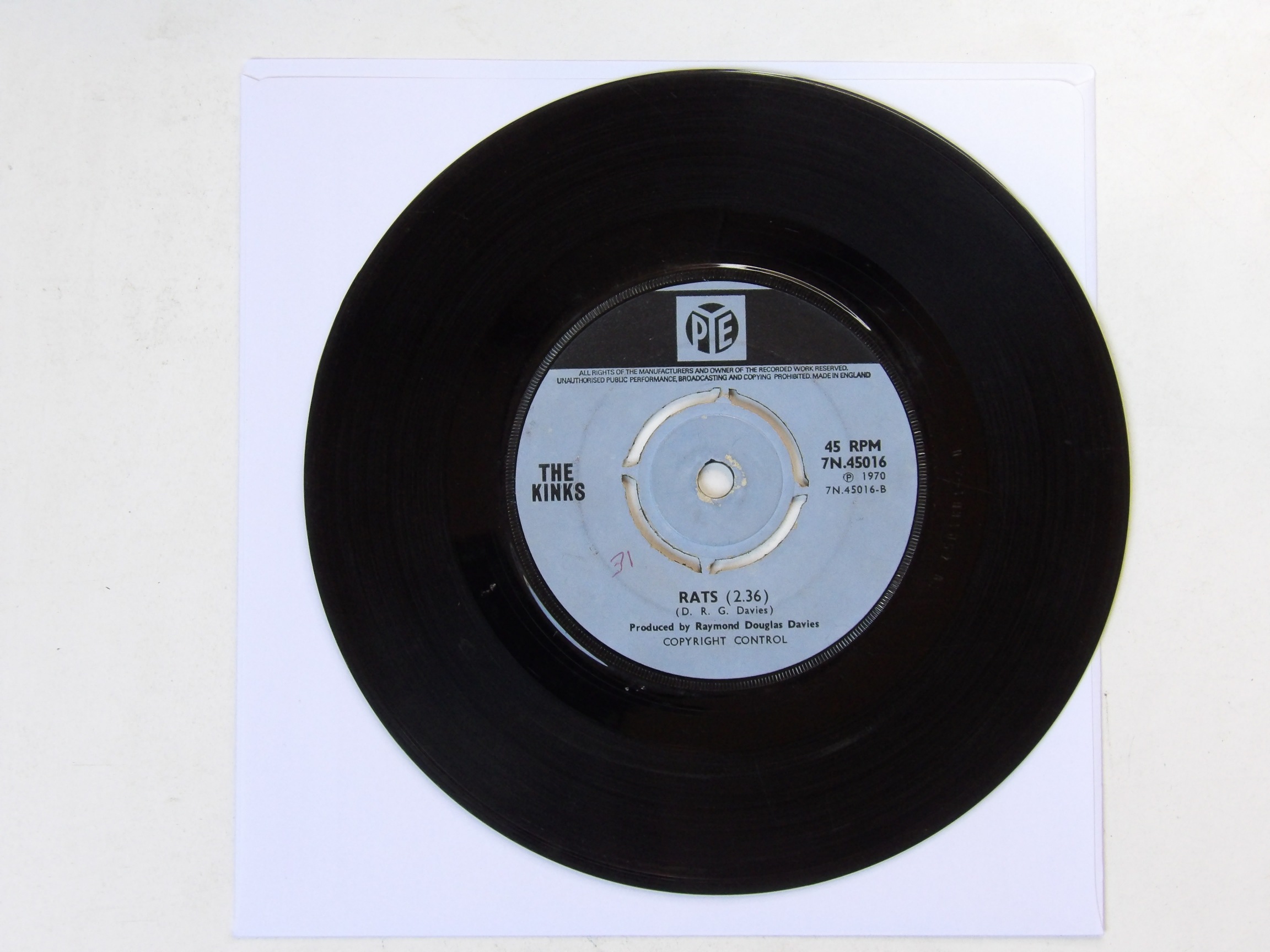 The Kinks: Apeman 1970 7″ - Image 3