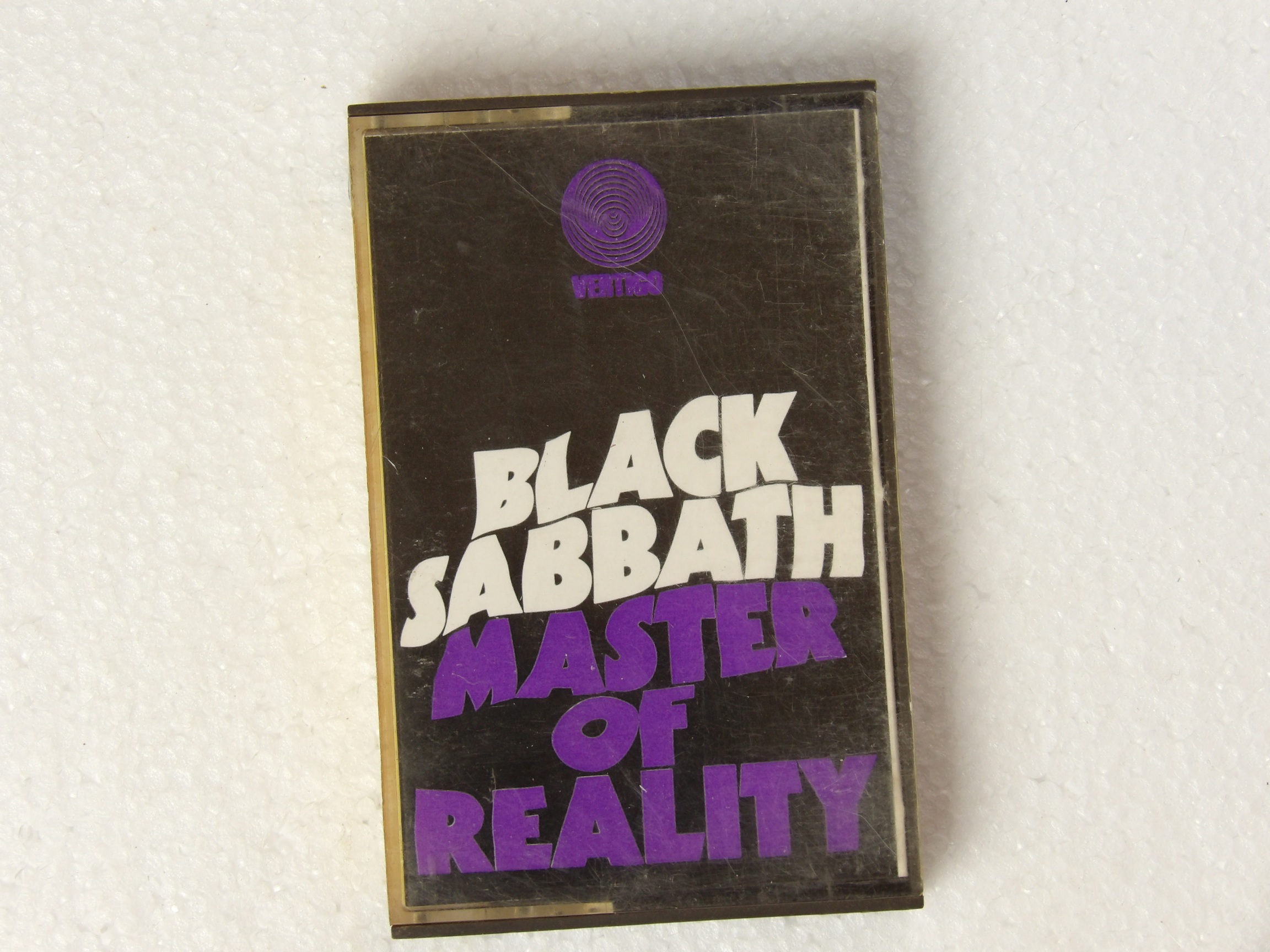 Black Sabbath: Master Of Reality 1971 Vertigo Paper Label Cassette - Image 2