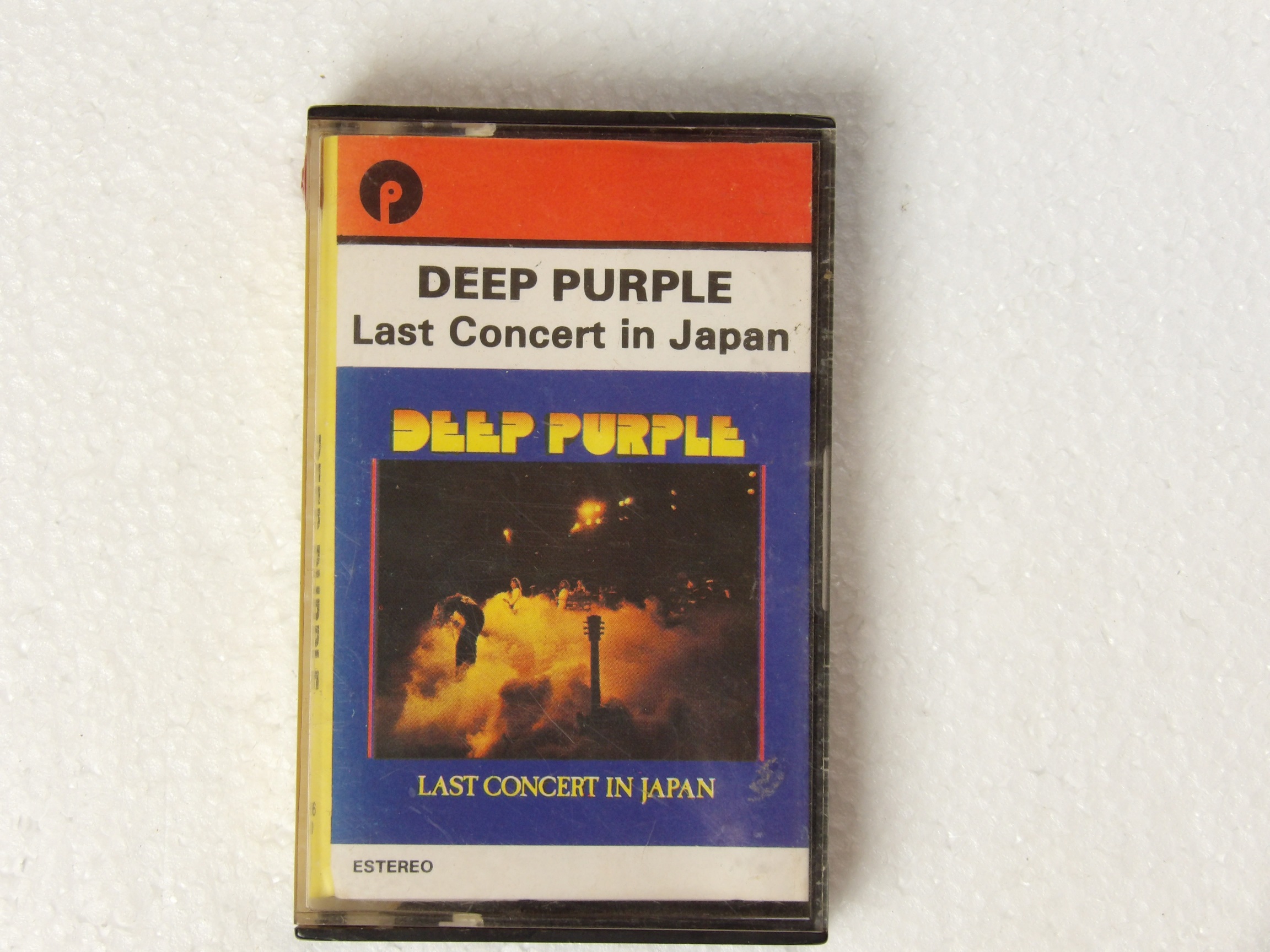Deep Purple: Last Concert In Japan 1977 Portuguese Paper Label Cassette - Image 3