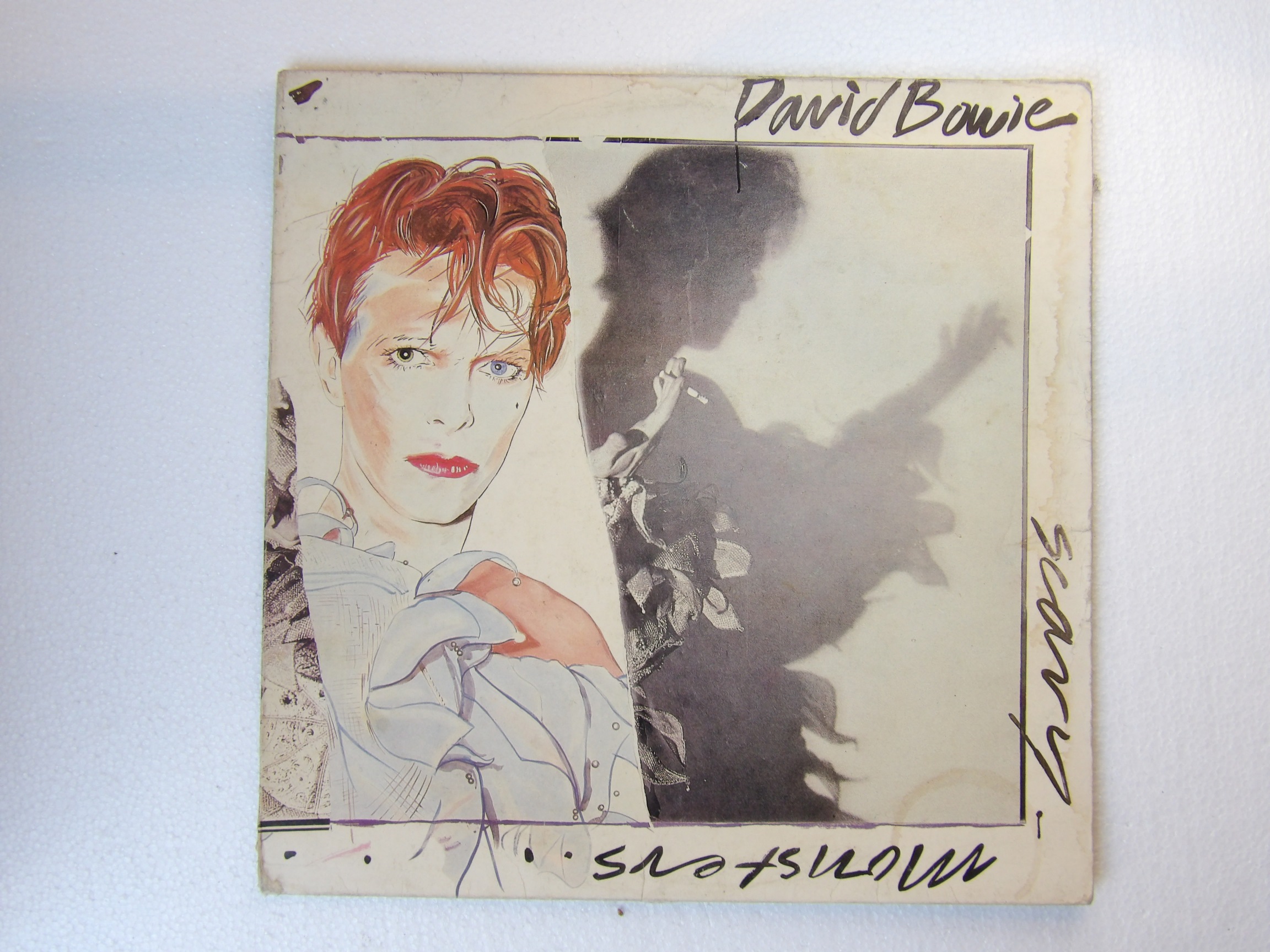 David Bowie: Scary Monsters & Super Creeps 1980 A4/B4 EX LP