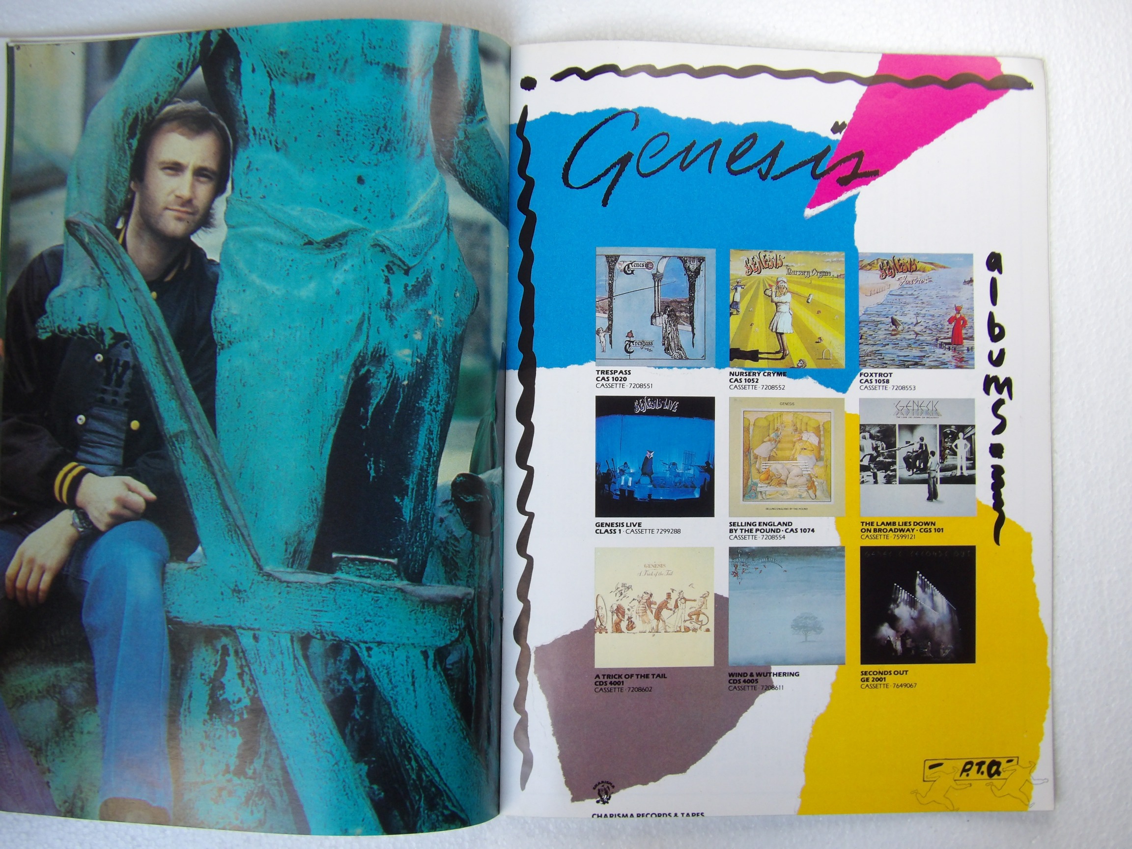 Genesis: 1981 UK Abacab Tour Programme + Ticket - Image 3