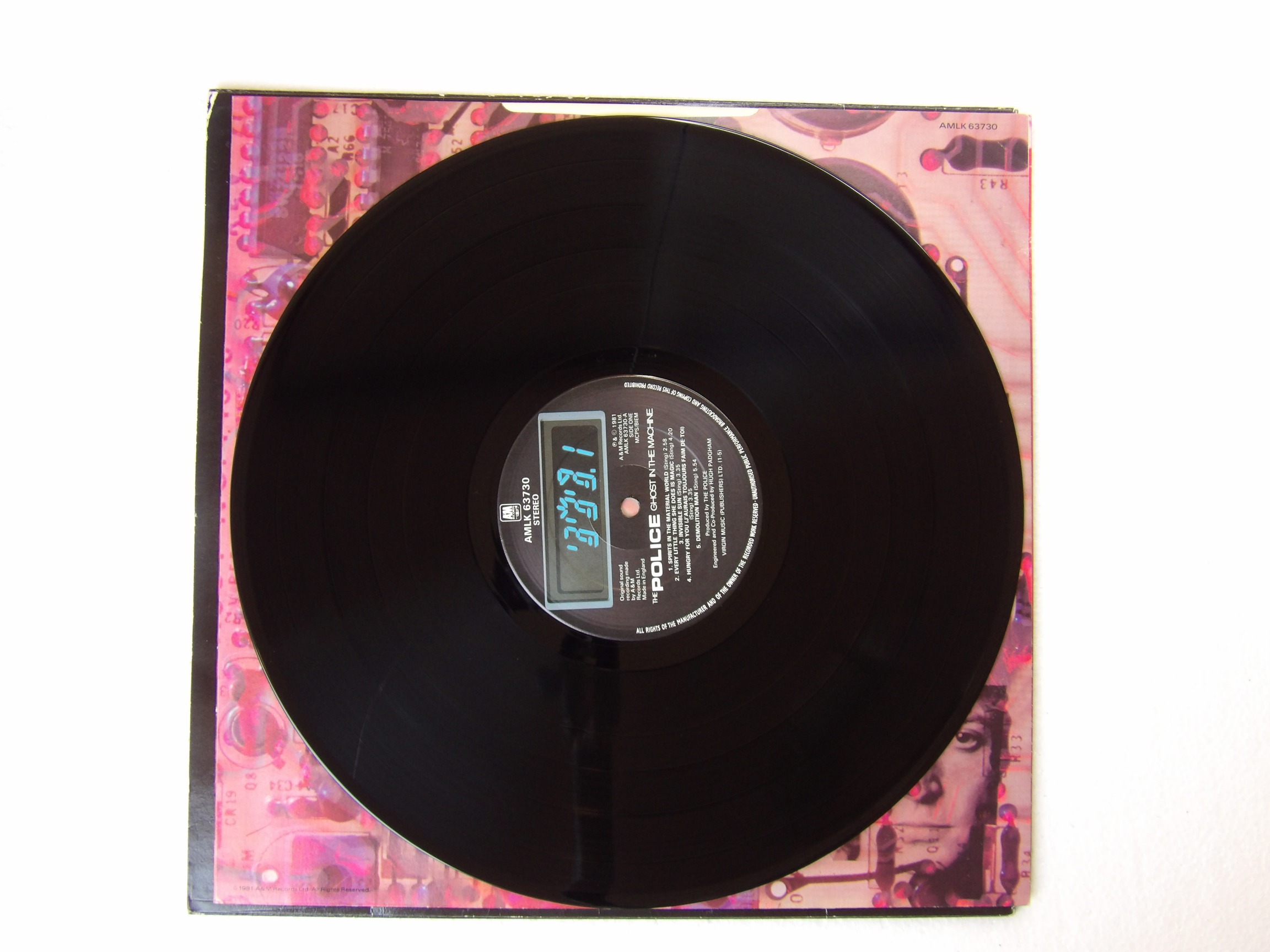 The Police: Ghost In The Machine 1981 EX A9/B4 UK LP - Image 2