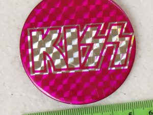 Kiss:   Original 1980 UK Tour 5.5cm Badge/Button