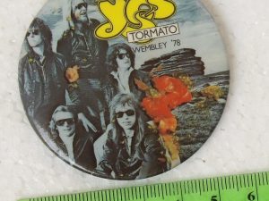 Yes:   Original Wembley 1978 UK Tormato 5.5cm Badge/Button