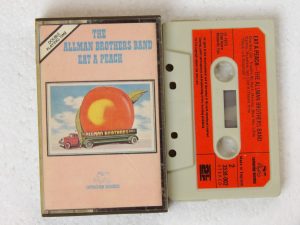 Allman Brothers Band:  Eat A Peach   1972  Paper Label  Cassette