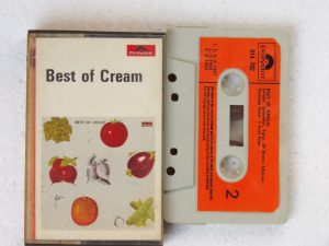 Cream:  Best Of  1969   Paper Label  Cassette