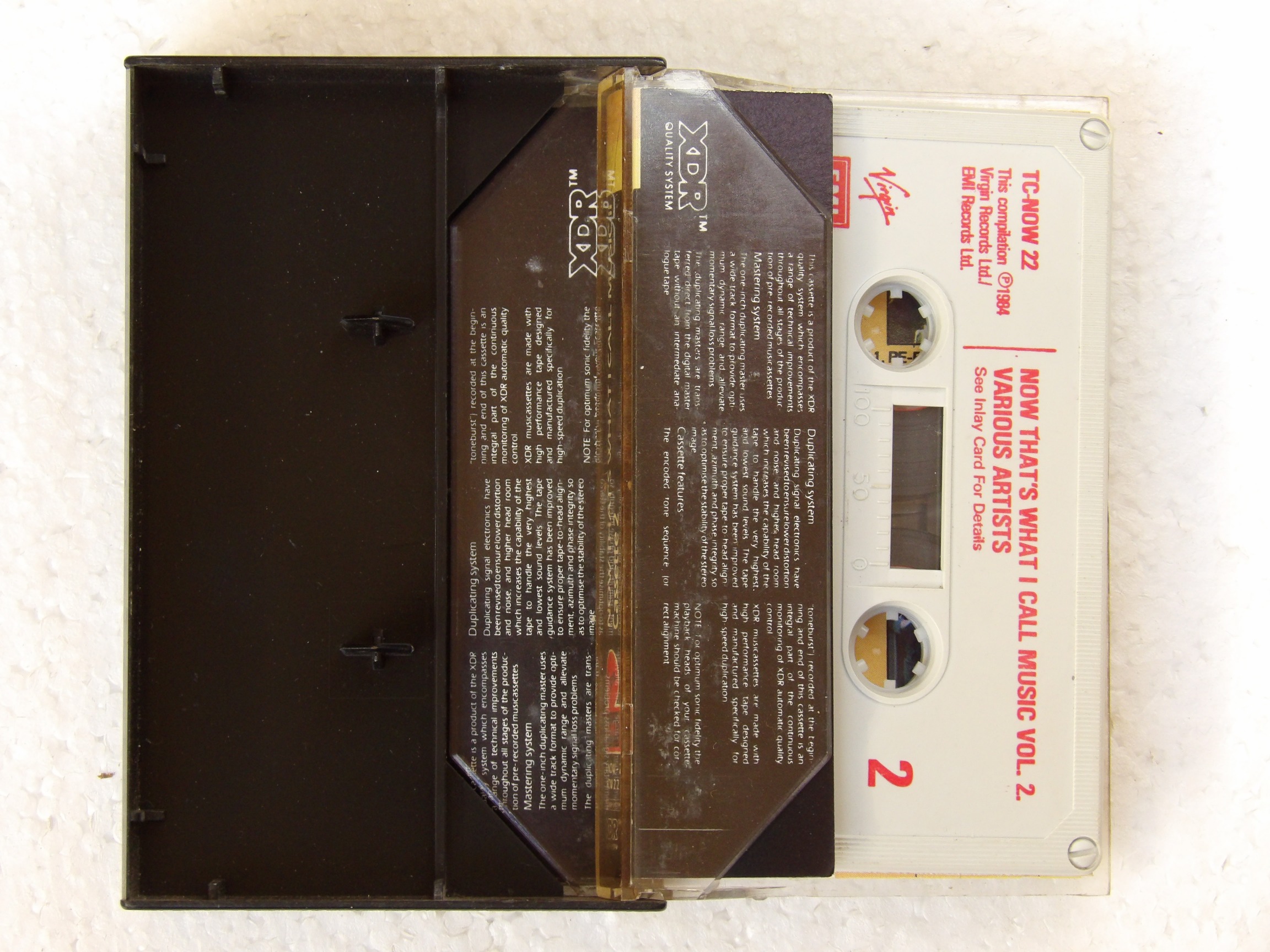 Various: Now That's What I call Music 2 1984 UK Double Cassette - Image 3