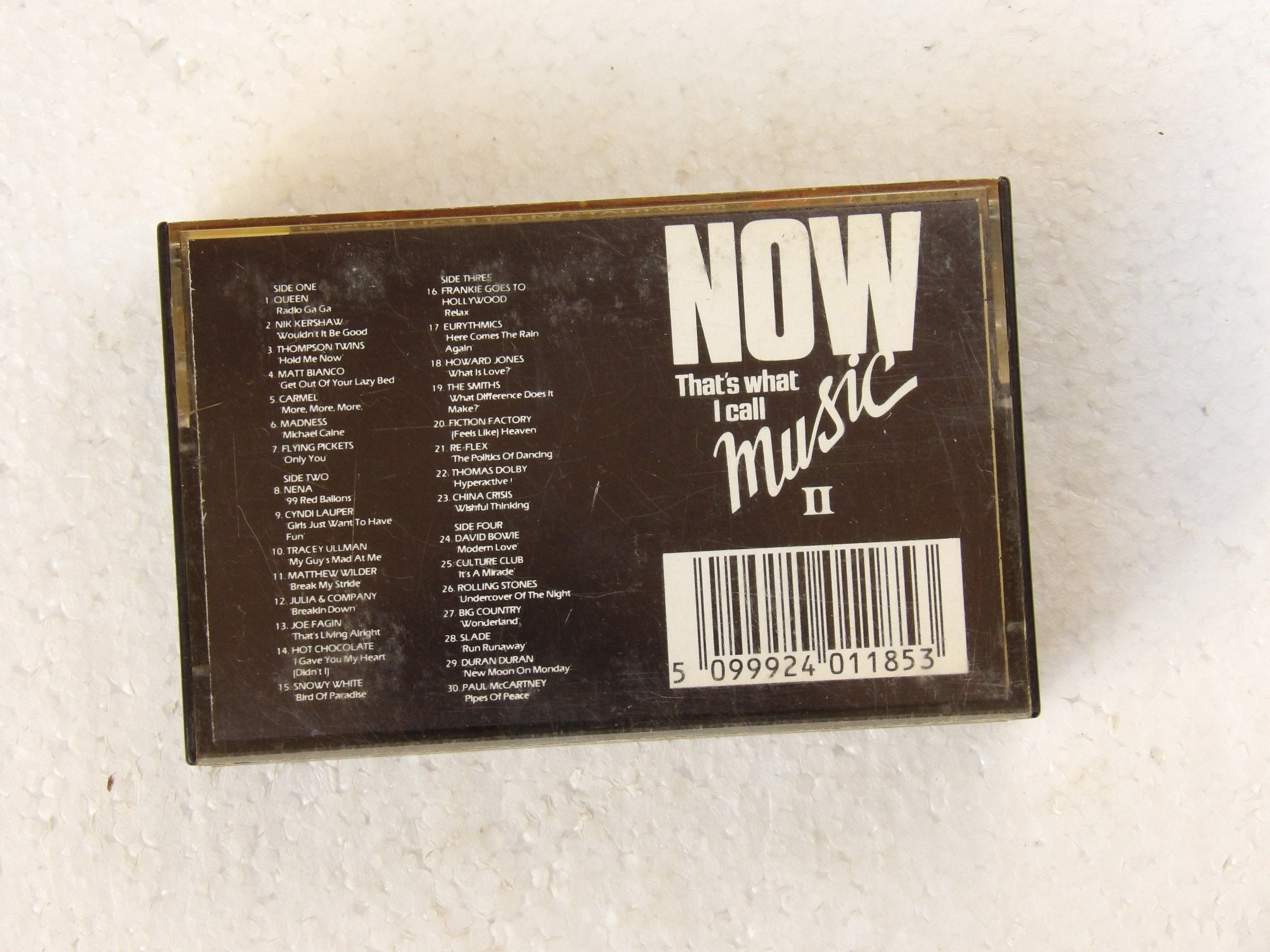 Various: Now That's What I call Music 2 1984 UK Double Cassette - Image 2