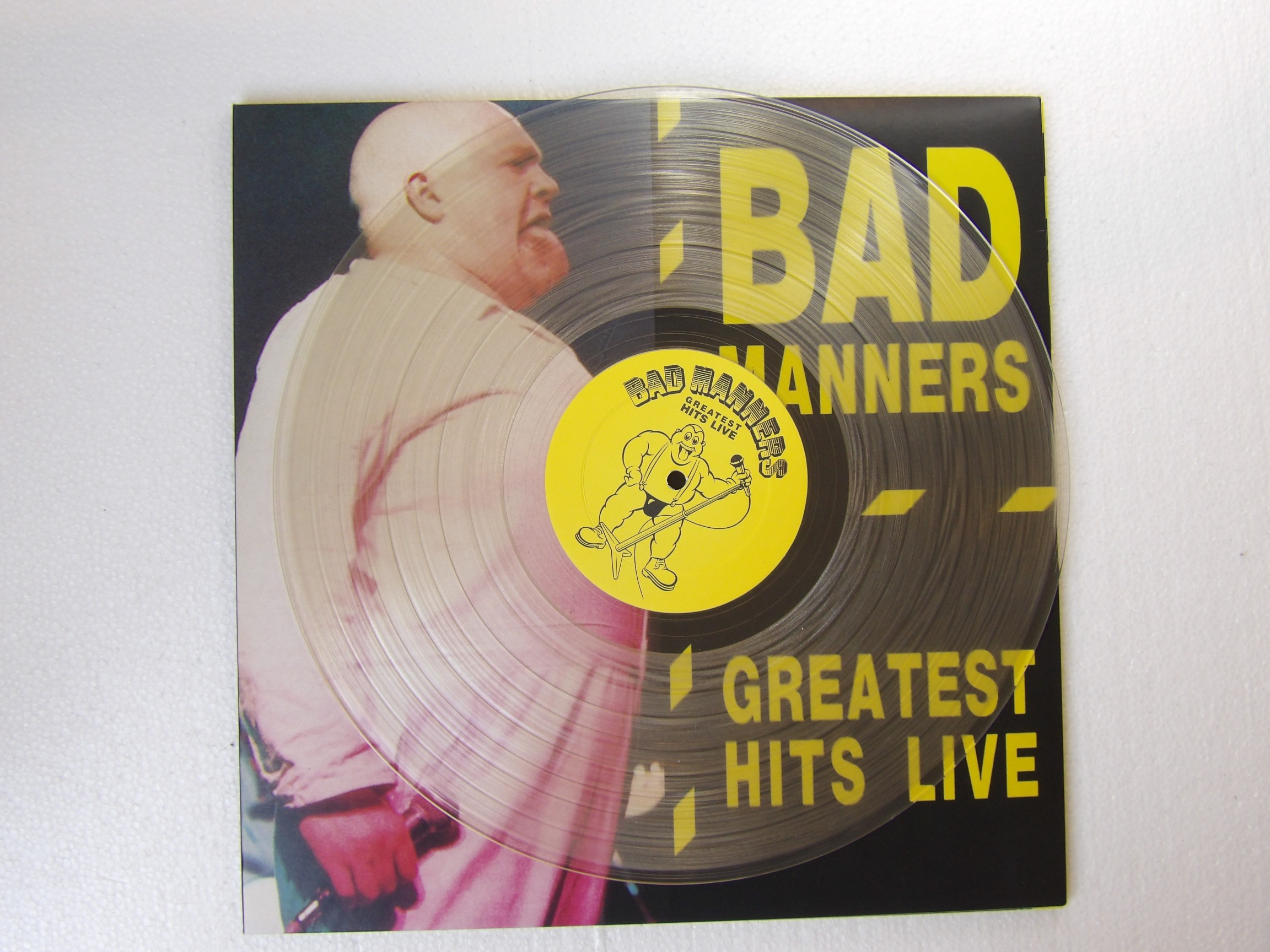Bad Manners: Greatest Hits Live 2022 EX+ CLEAR VINYL LP - Image 4