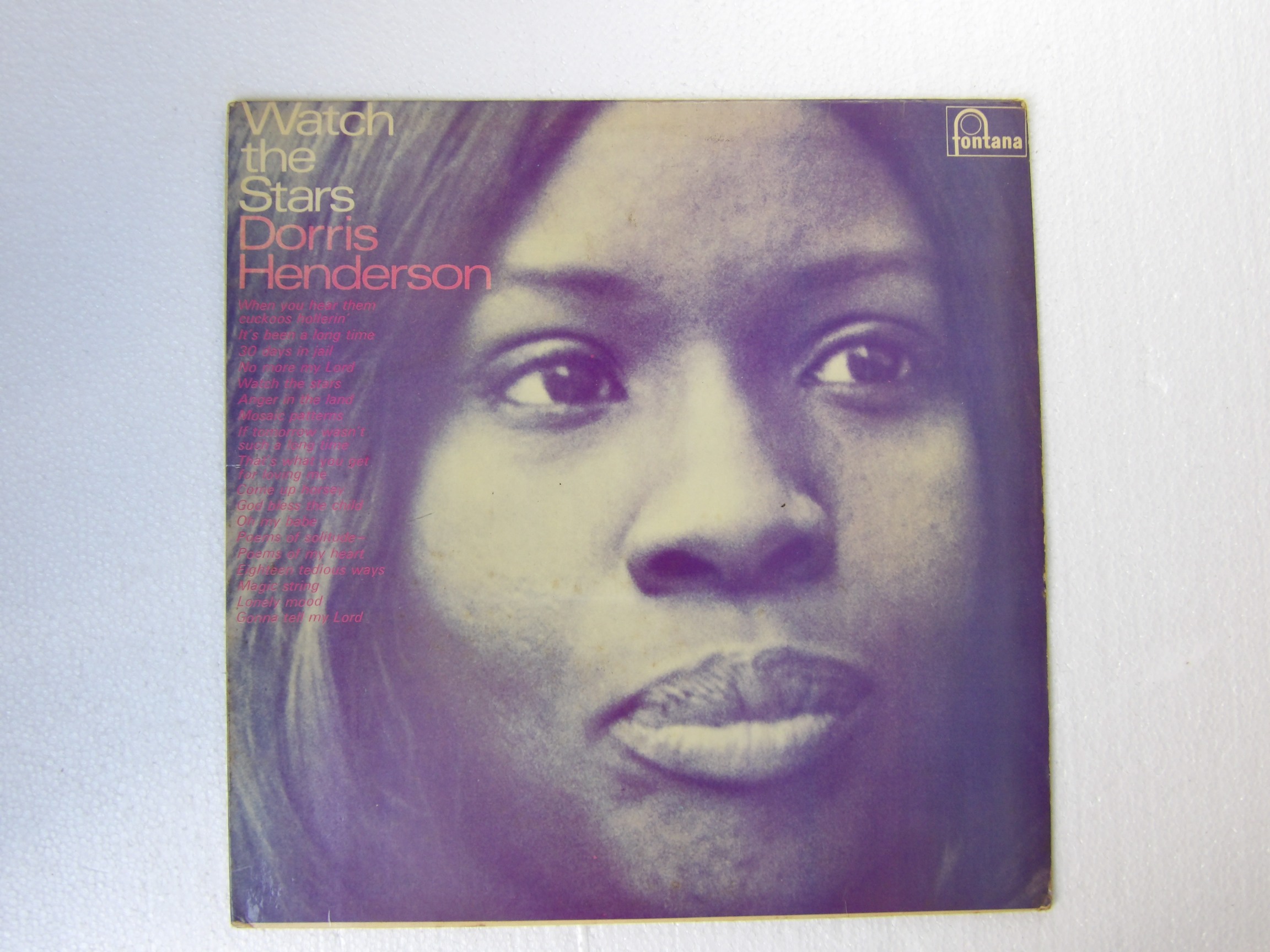 Dorris Henderson: Watch The Stars 1967 UK Stereo First Press 1Y/2Y LP