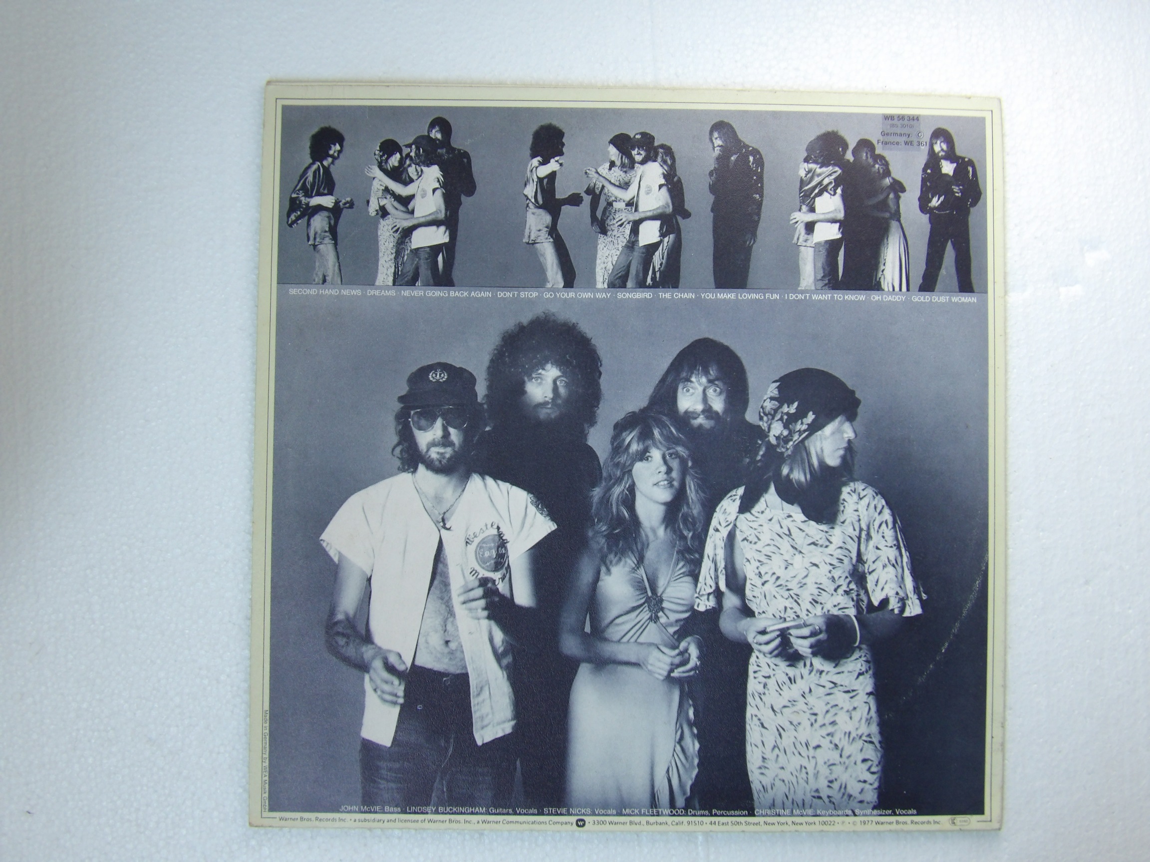 Fleetwood Mac: Rumours 1980s Alsdorf EX+ LP Textured - Image 4