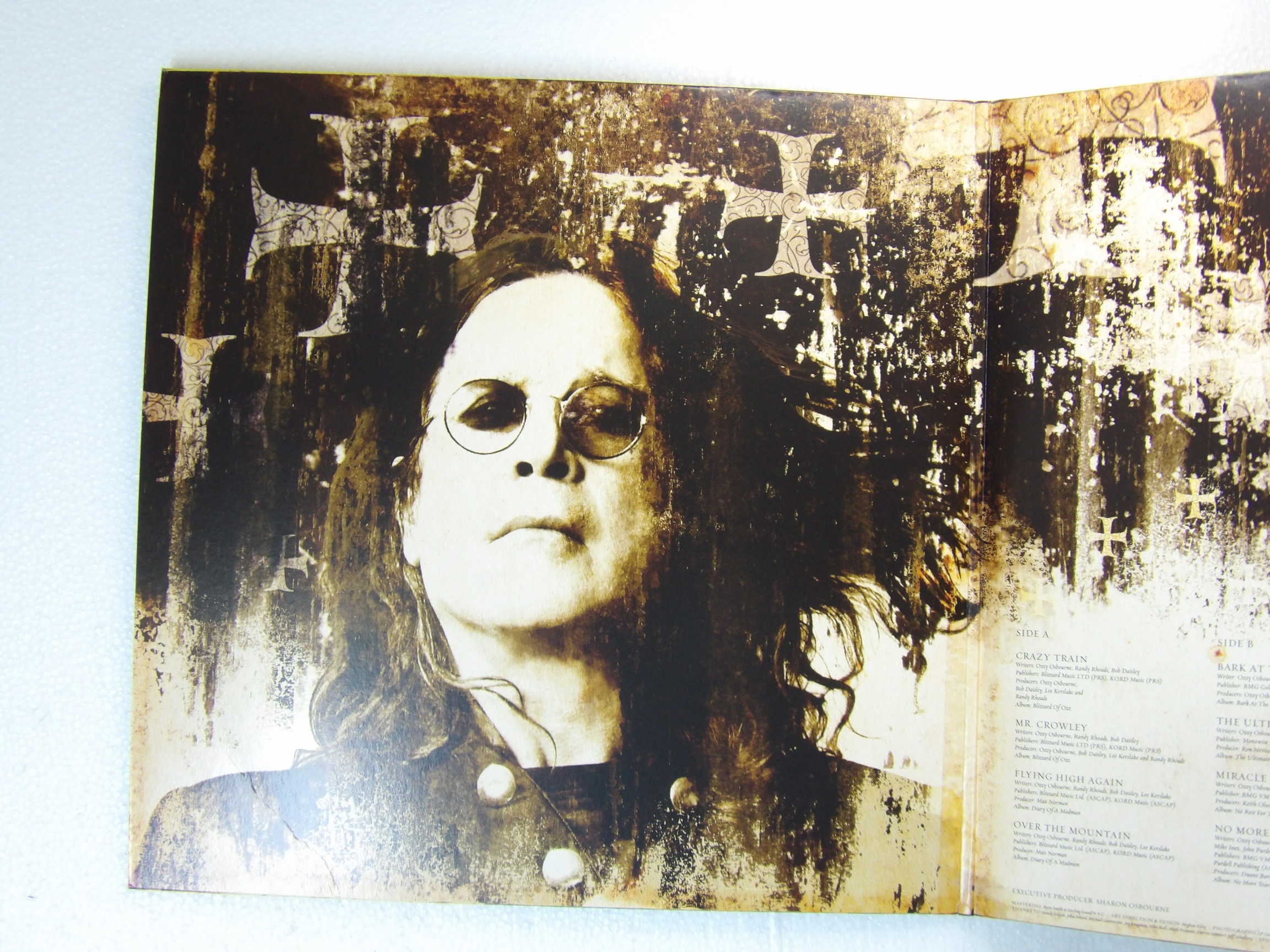 Ozzy Osbourne: Memoirs of a Madman 2014 Ltd No'd Picture Disc Near