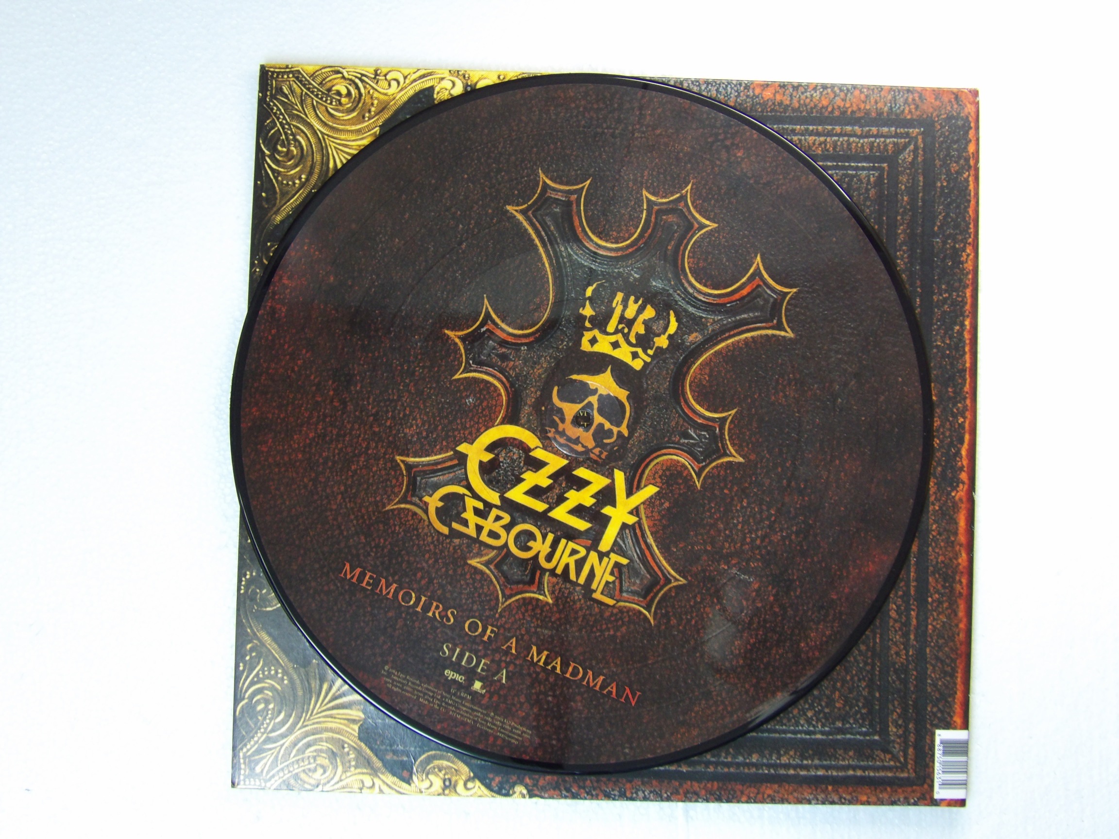 Ozzy Osbourne: Memoirs of a Madman 2014 Ltd No'd Picture Disc Near Mint 2xLP - Image 3