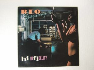 REO Speedwagon:  Hi Infidelity    UK  Nice Price A2/B2  EX+  LP