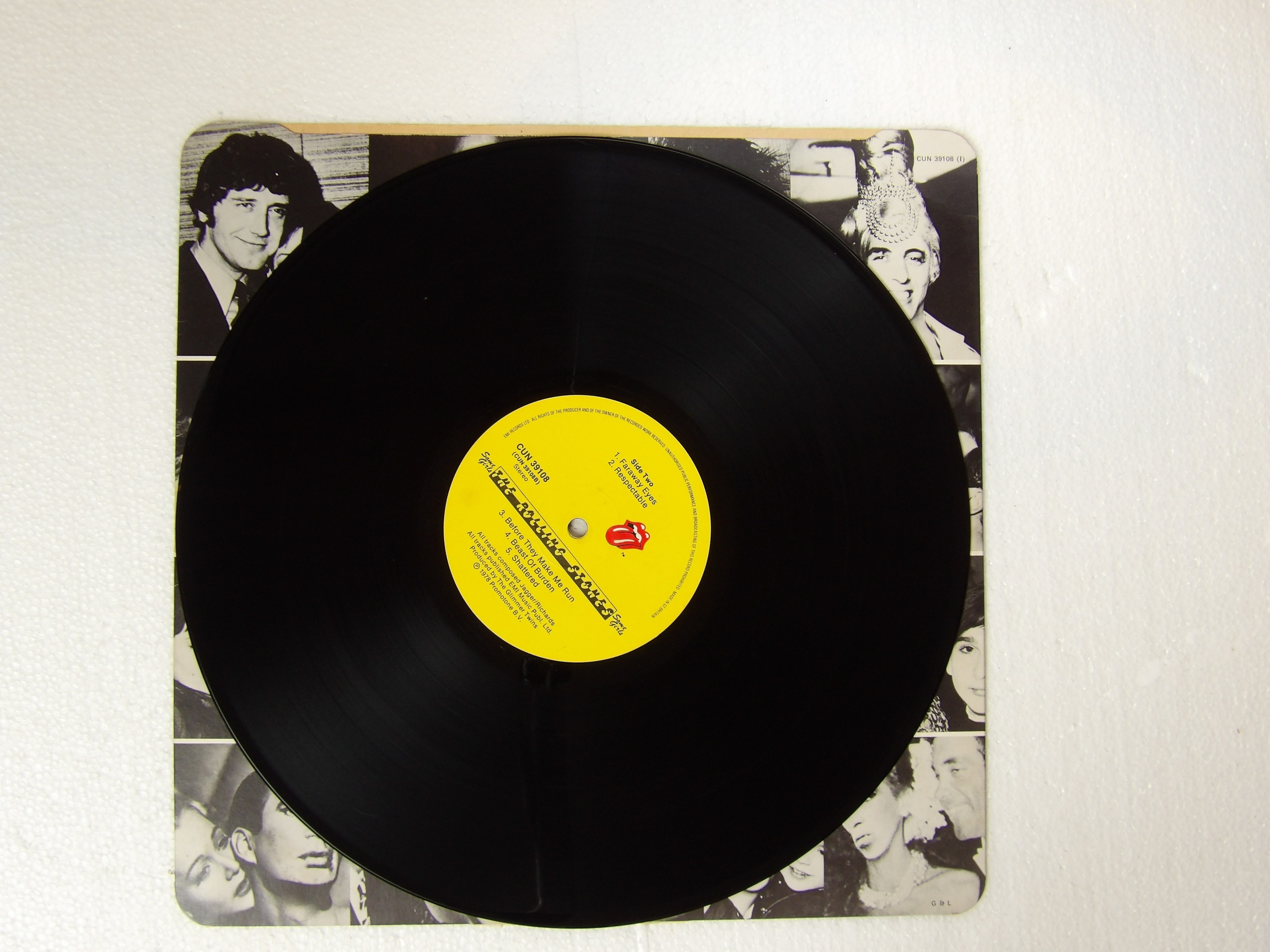 Rolling Stones: Some Girls 1978 UK A3/B3 Uncensored LP