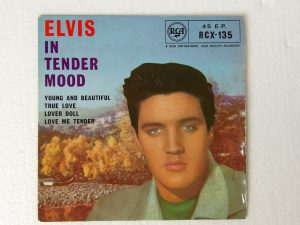 Elvis Presley:  Elvis In Tender Mood  1963  UK  7"