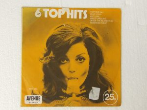 Various/Alan Caddy: 6 Top Hits  1971 Avenue UK  7" Sweet Caroline etc