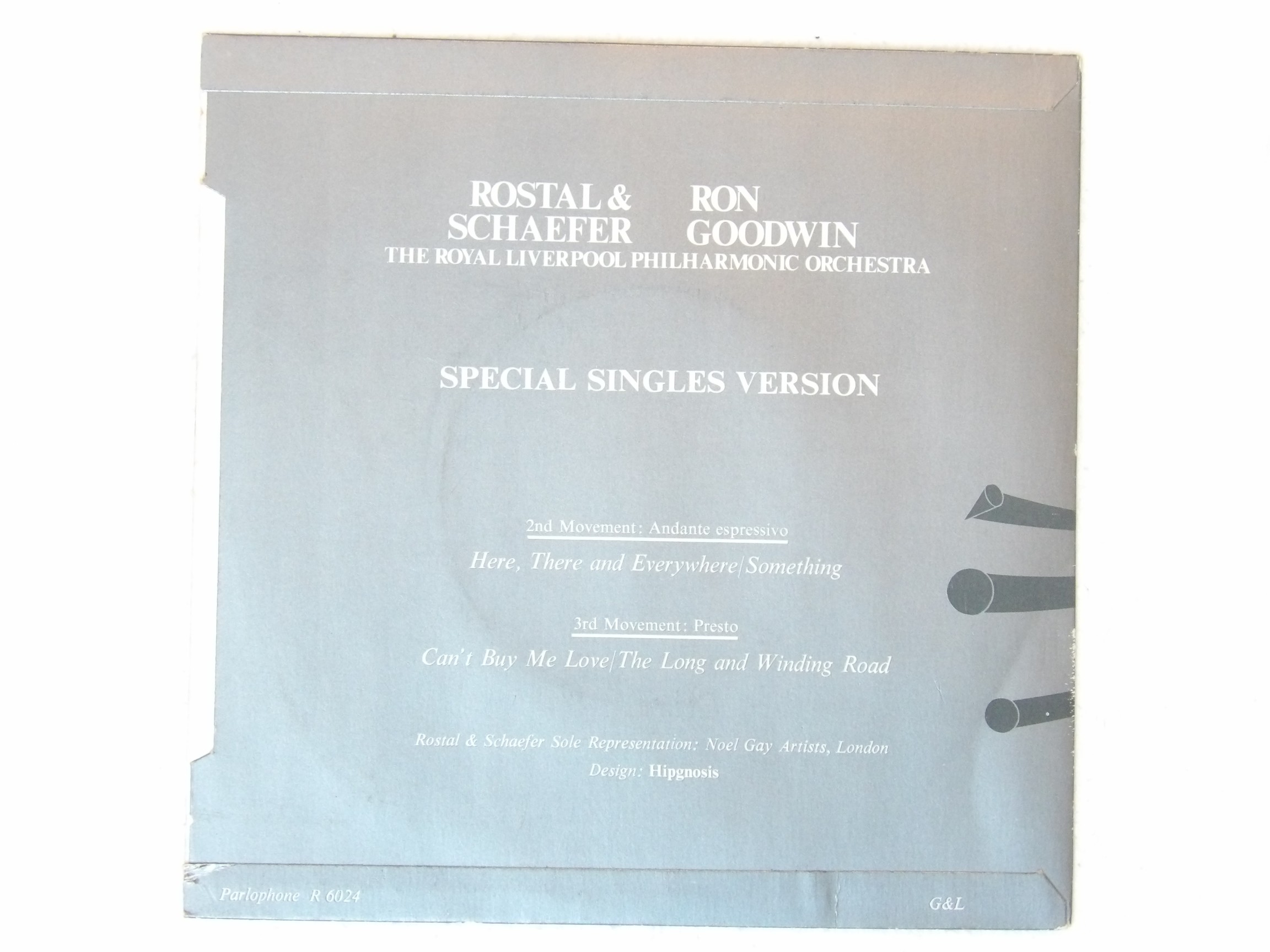 Rostal & Schaefer And Ron Goodwin: The Beatles Concerto 1979 EX UK 7" - Image 4