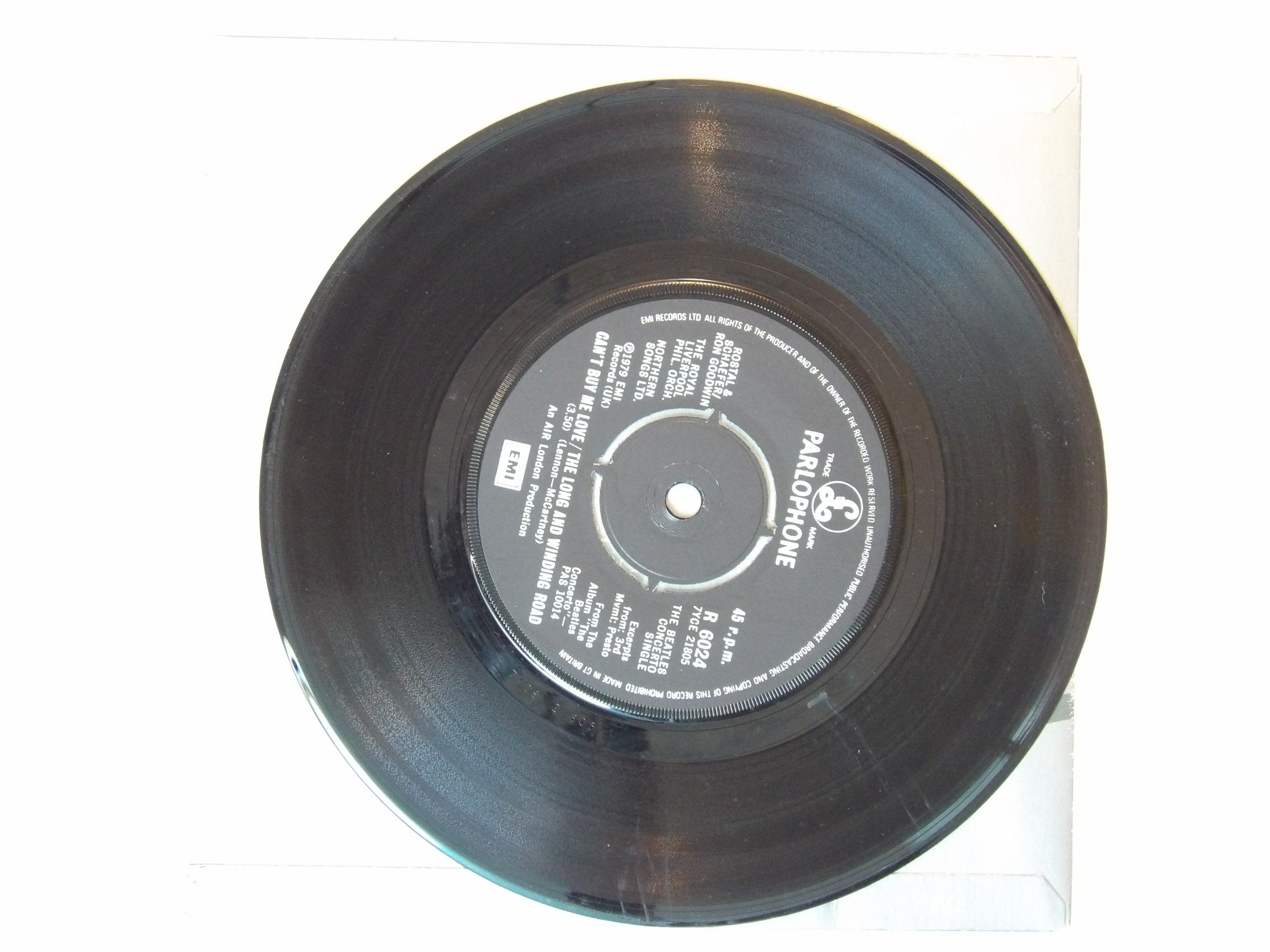 Rostal & Schaefer And Ron Goodwin: The Beatles Concerto 1979 EX UK 7" - Image 2