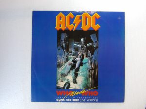 AC/DC:  Who Made Who (Special Collectors Mix)  1986 UK  EX  12"