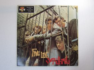 The Yardbirds: Five Live Yardbirds EX+ 1979 Reissue  LP