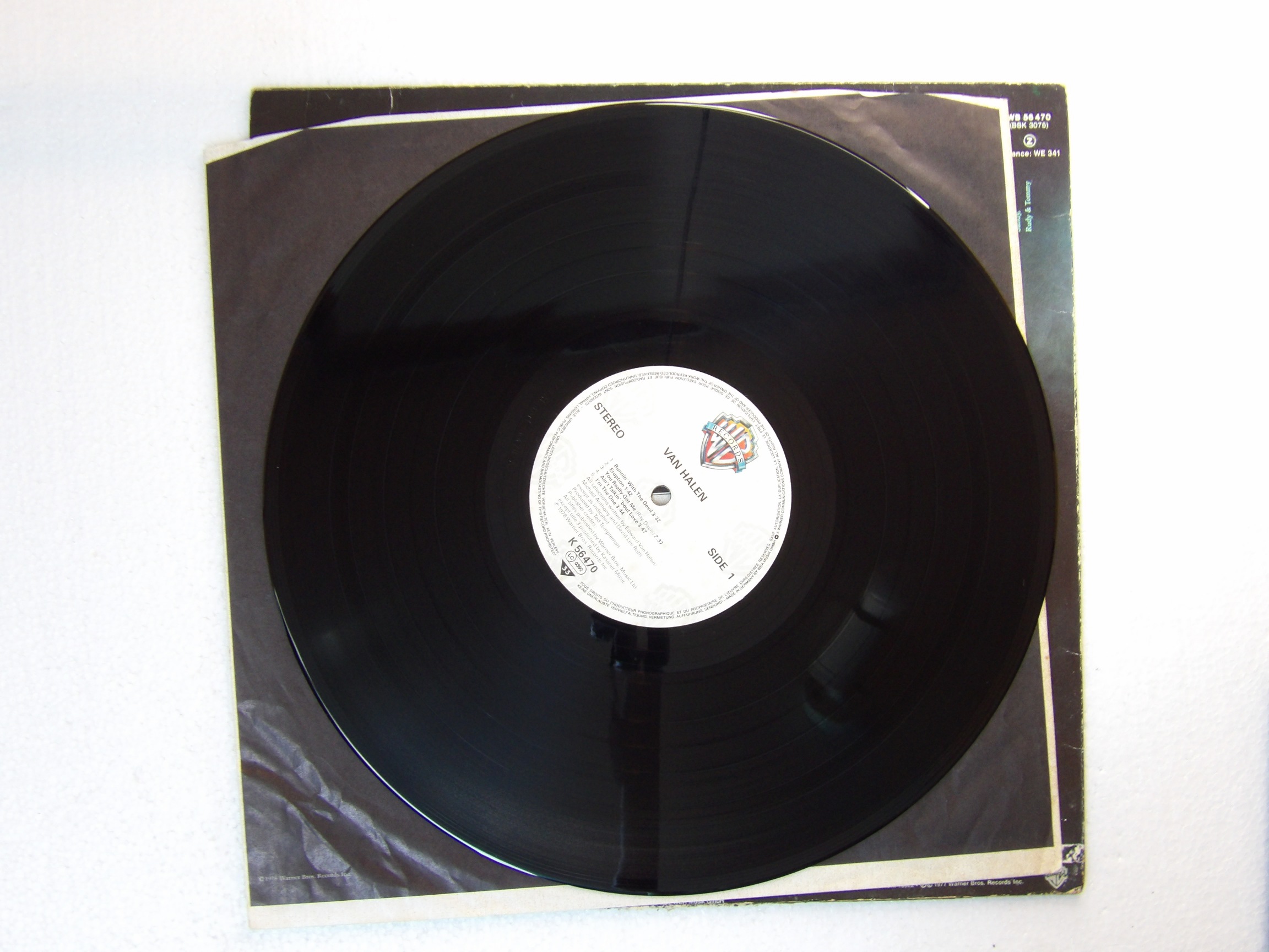 Van Halen: Van Halen EX (vinyl) 1981 EU LP - Image 3