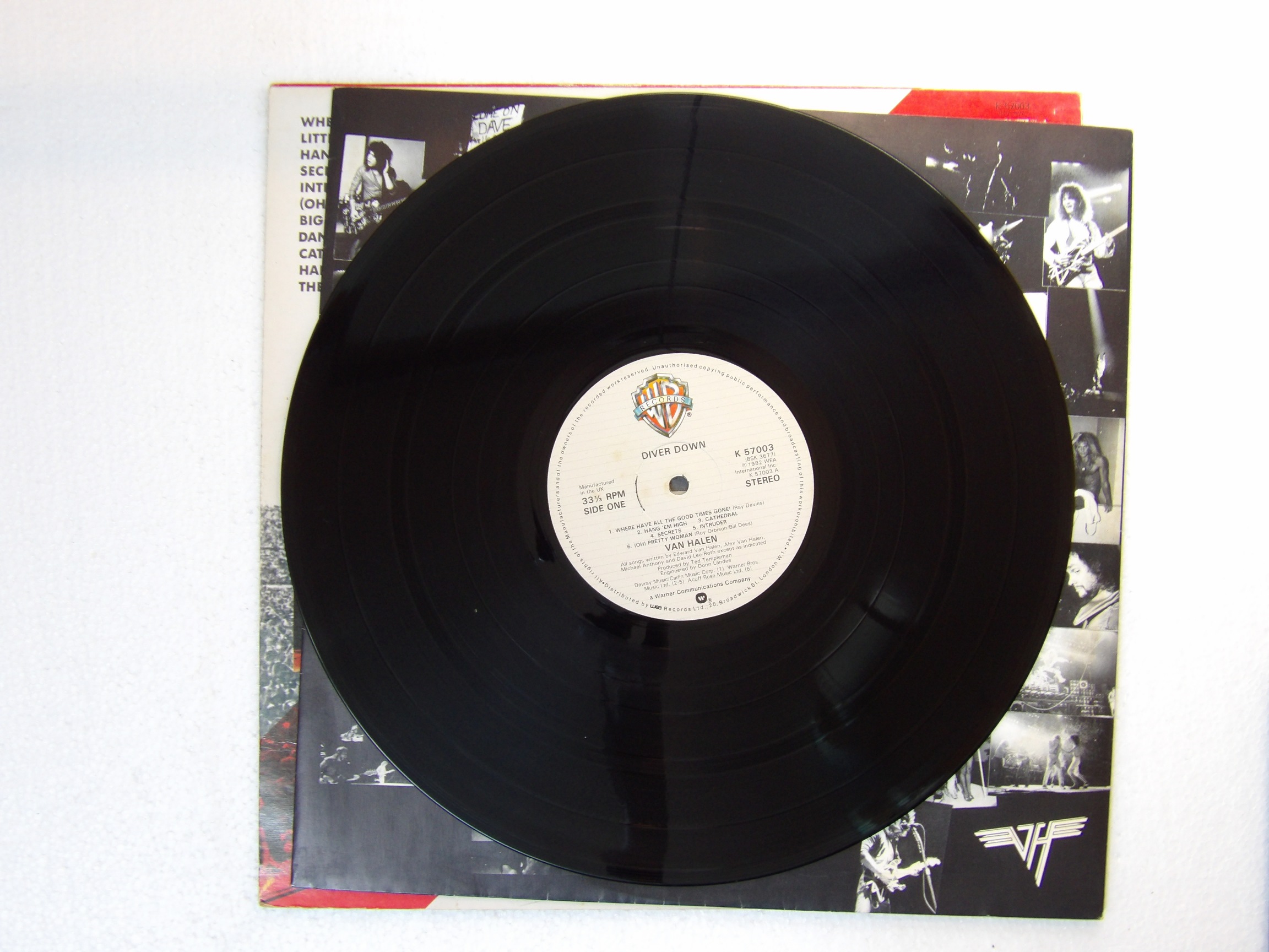 Van Halen: Diver Down EX+ 1982 A1/B1 First Press LP - Image 3