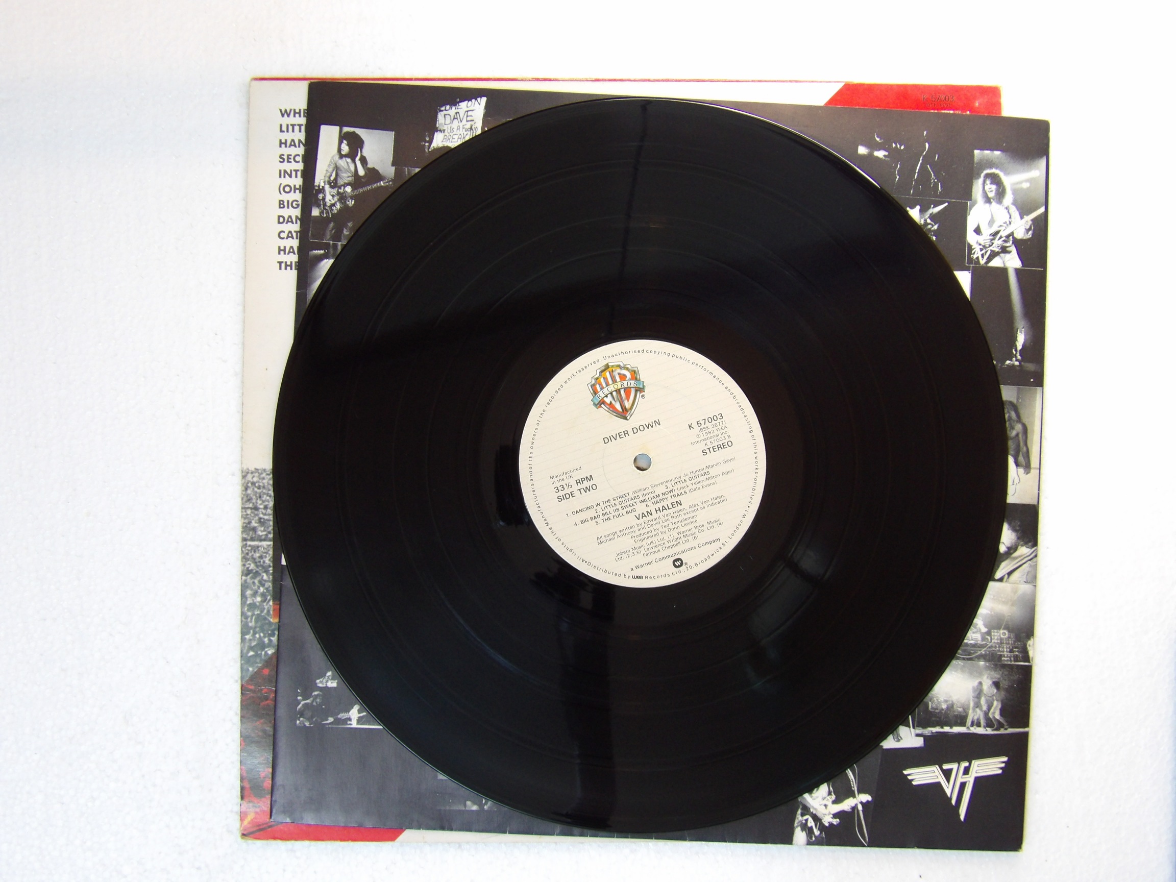 Van Halen: Diver Down EX+ 1982 A1/B1 First Press LP - Image 2