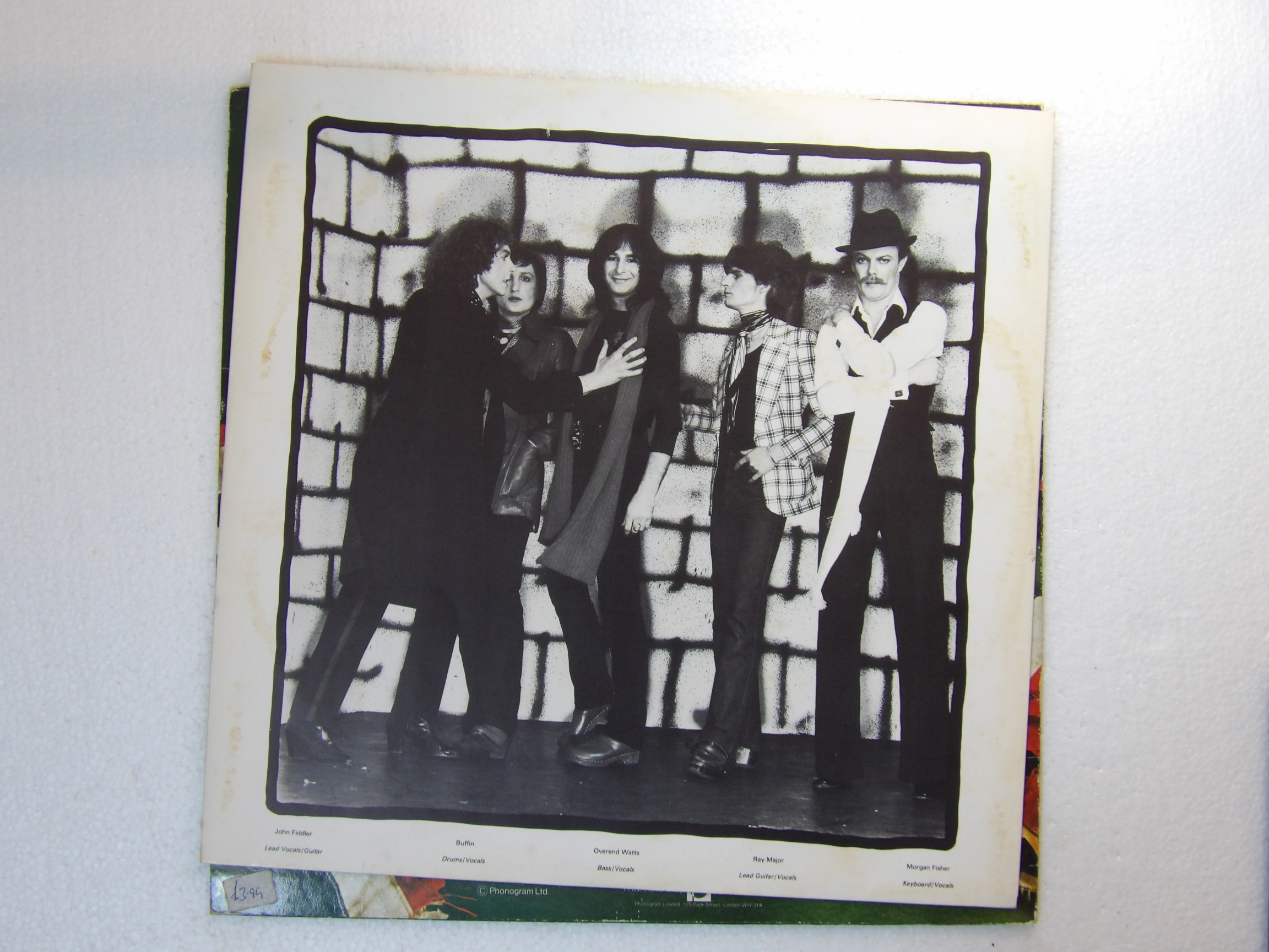 British Lions: British Lions 1Y1/2Y1 EX 1978 First Press Vertigo LP - Image 4