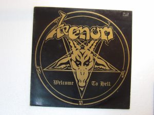 Venom:  Welcome To Hell  1981 First Pressing A1/B2  EX  LP