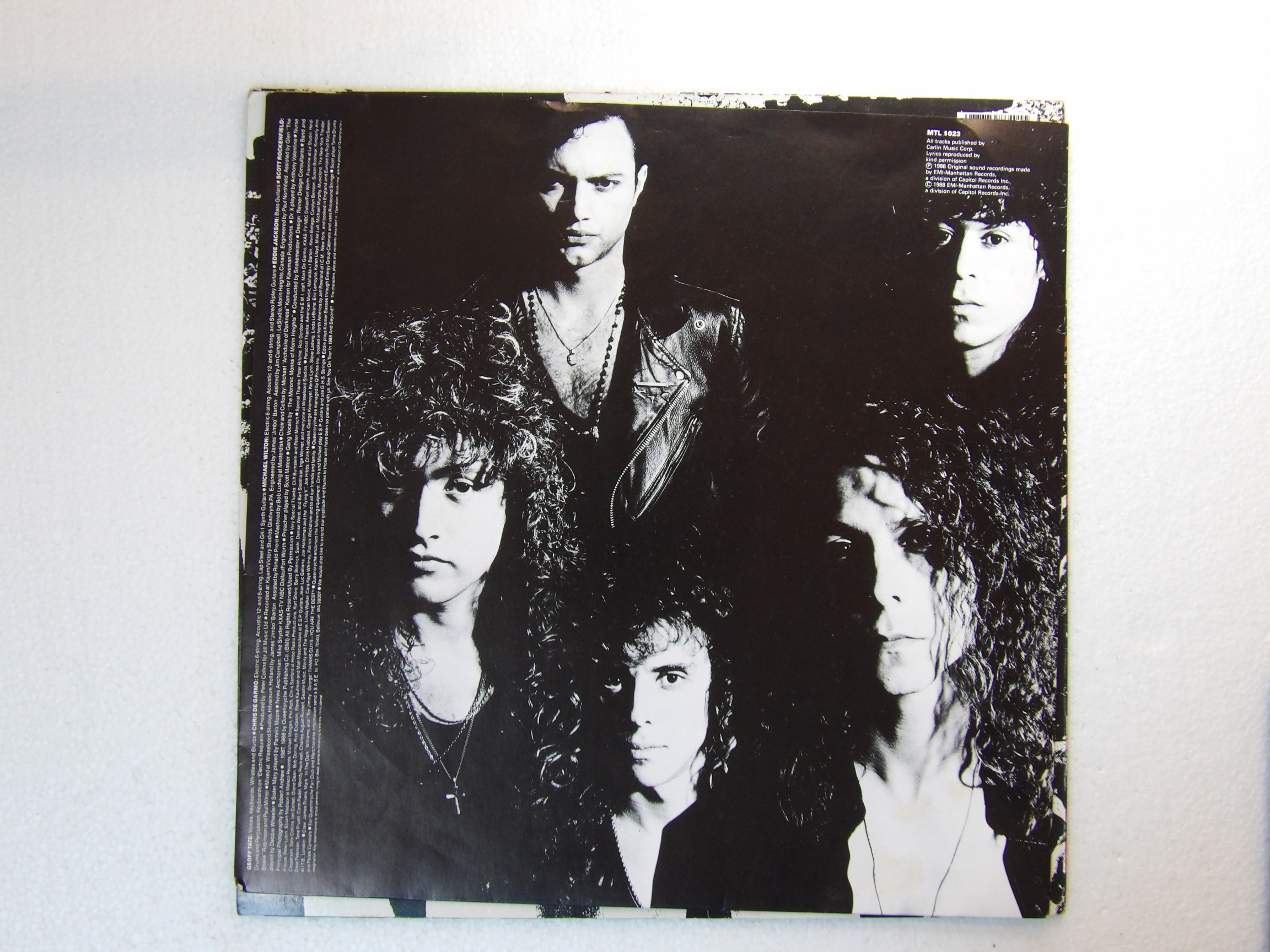 Queensrÿche: Operation Mindcrime 1988 A1/B1 First Pressing UK EX LP - Image 5