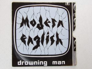 Modern English:  Drowning Man / Silent World  1979  EX+ Limp  7"