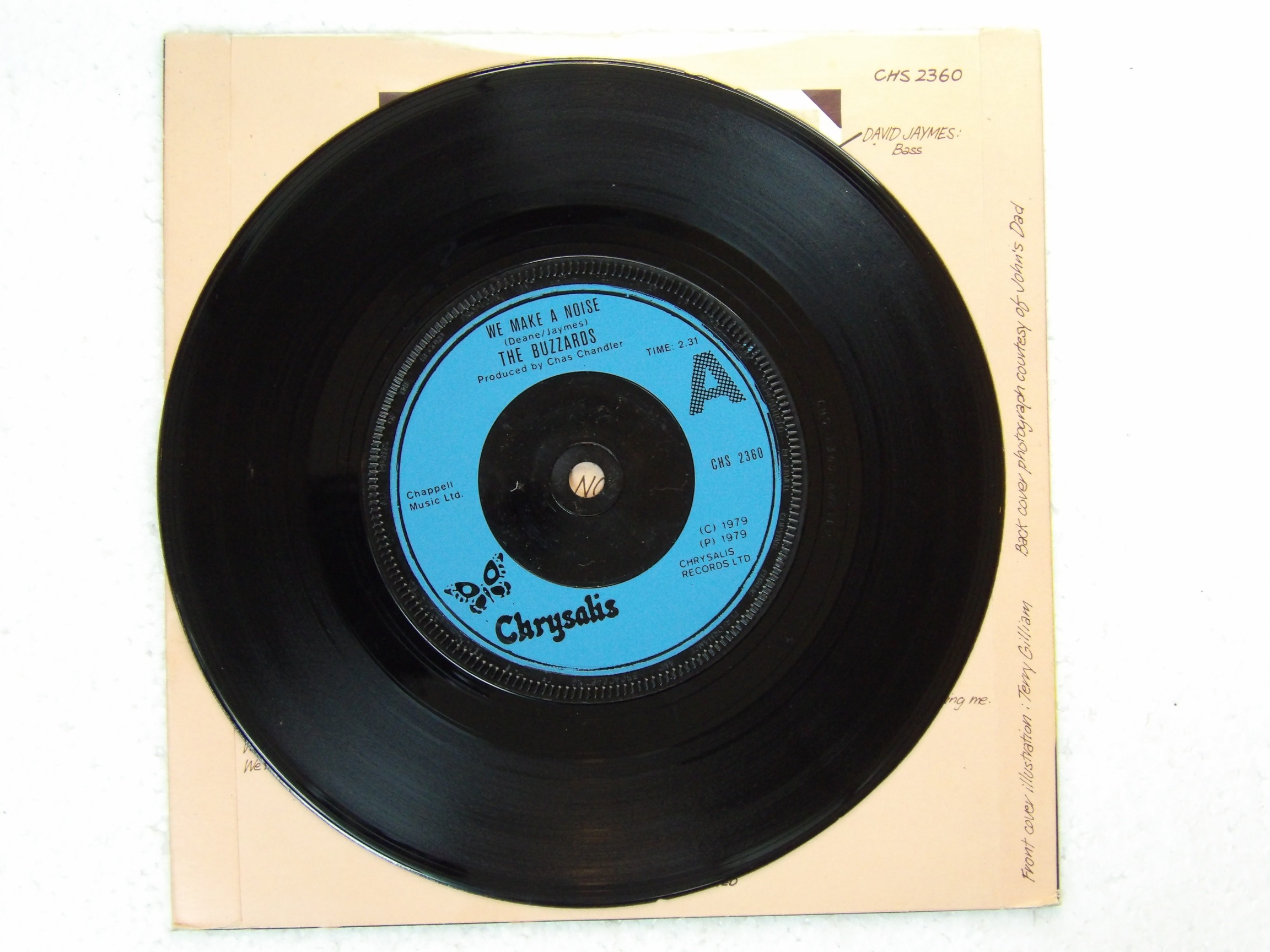 The (Leyton) Buzzards: We Make A Noise 1979 EX+ 7" - Image 3