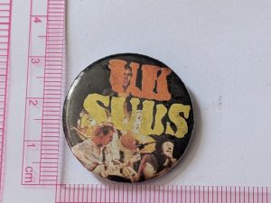 UK Subs:   Vintage 70s/80s Badge/Button