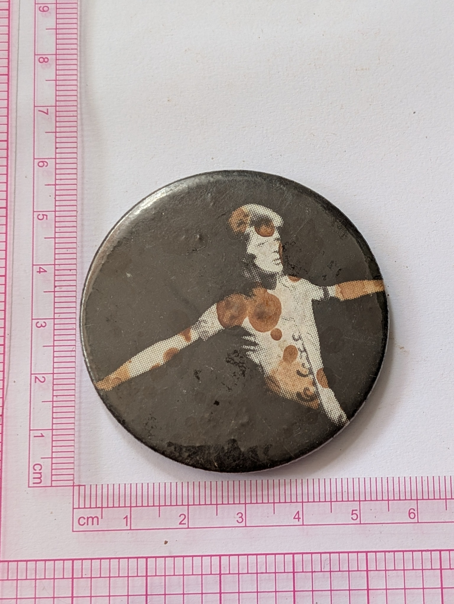 David Bowie: Large Ziggy Stardust Vintage 1970s Badge/Button - Image 3