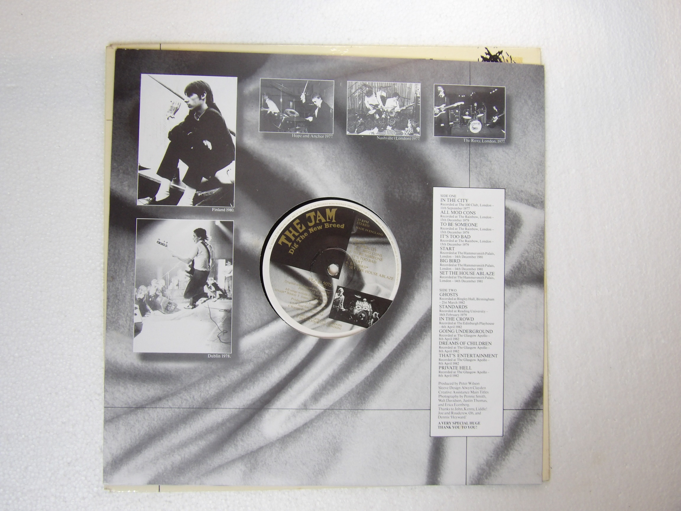 The Jam: Dig the New Breed 1982 A5/B5 EX LP - Image 4