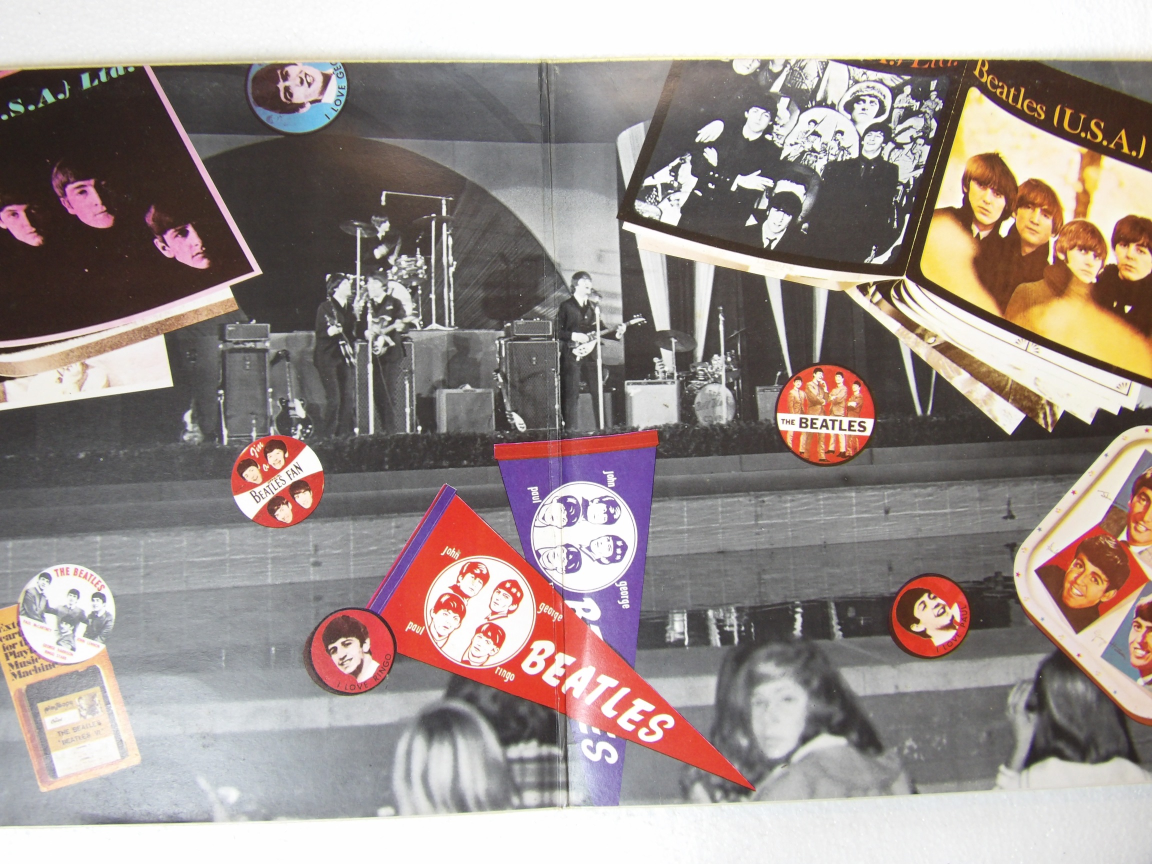 The Beatles: At The Hollywood Bowl UK 1/1 1st Pressing EX LP - Image 9