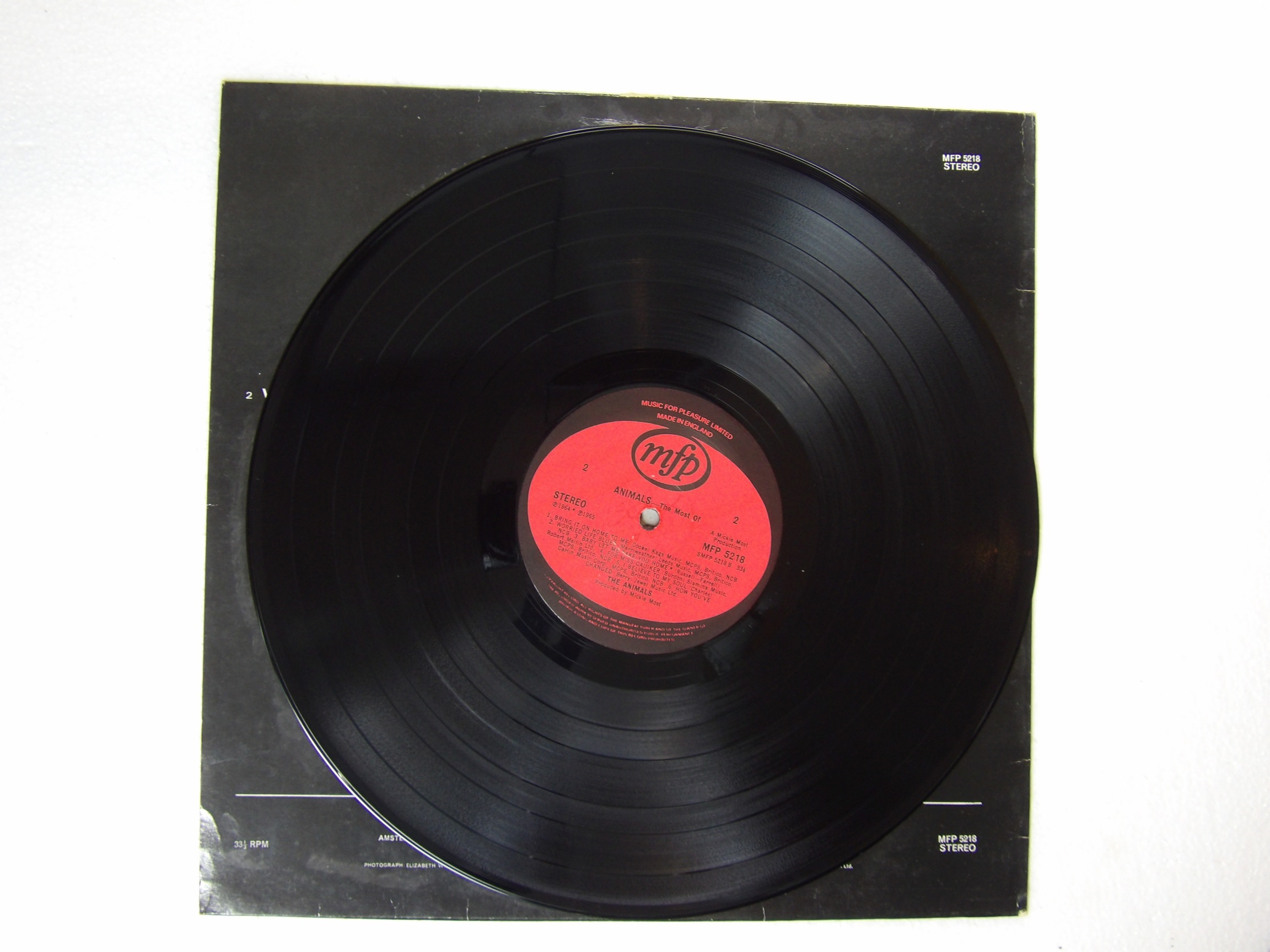 The Animals: The Most Of 1979 EX LP - Image 2