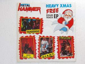 Various:  Metal Hammer Heavy Xmas   1989  EX+  7"