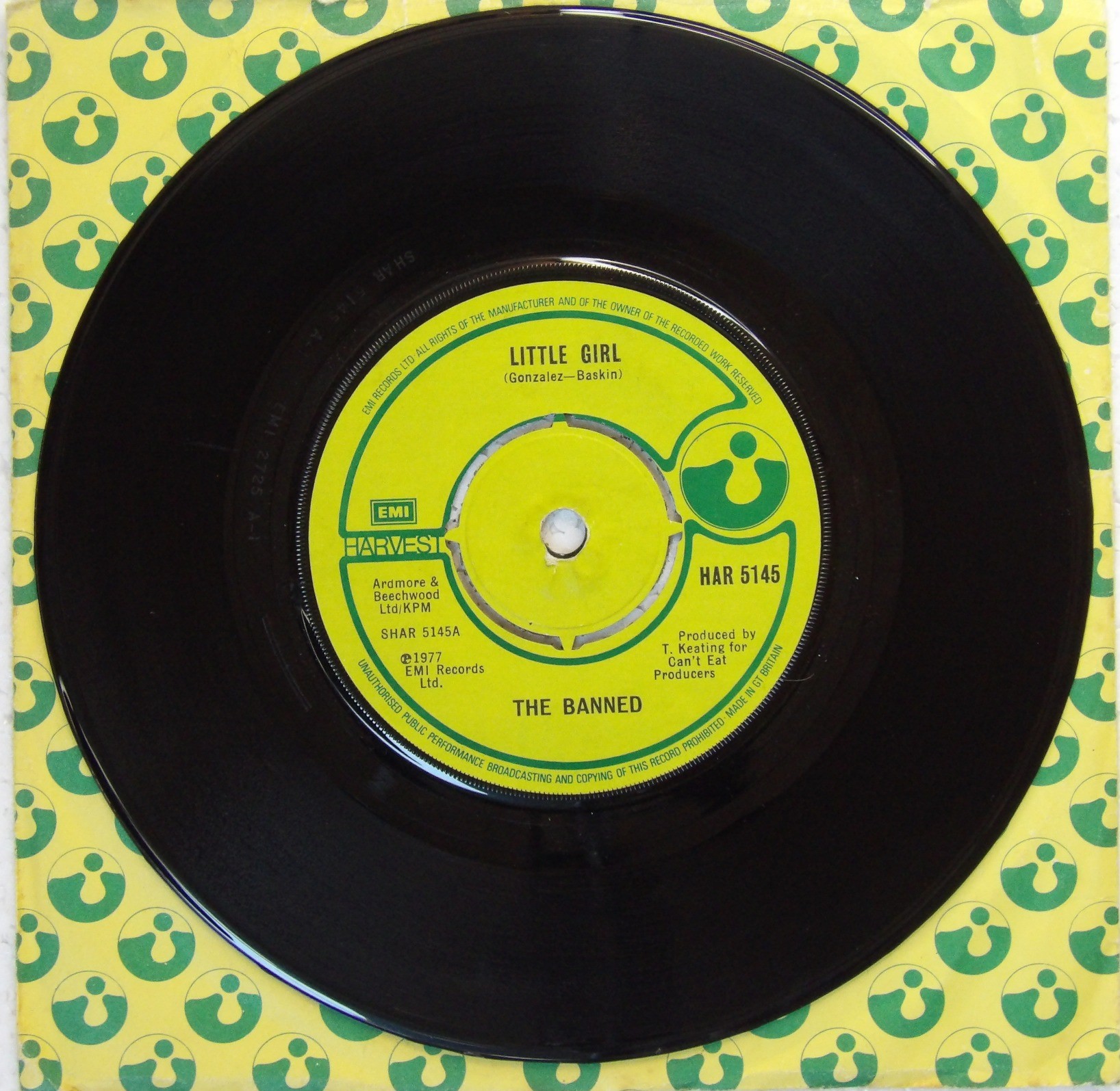The Banned: Little Girl 1977 UK 7"