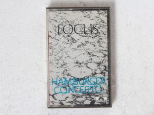 Focus: Hamburger Concerto 1974 UK Paper Label Cassette