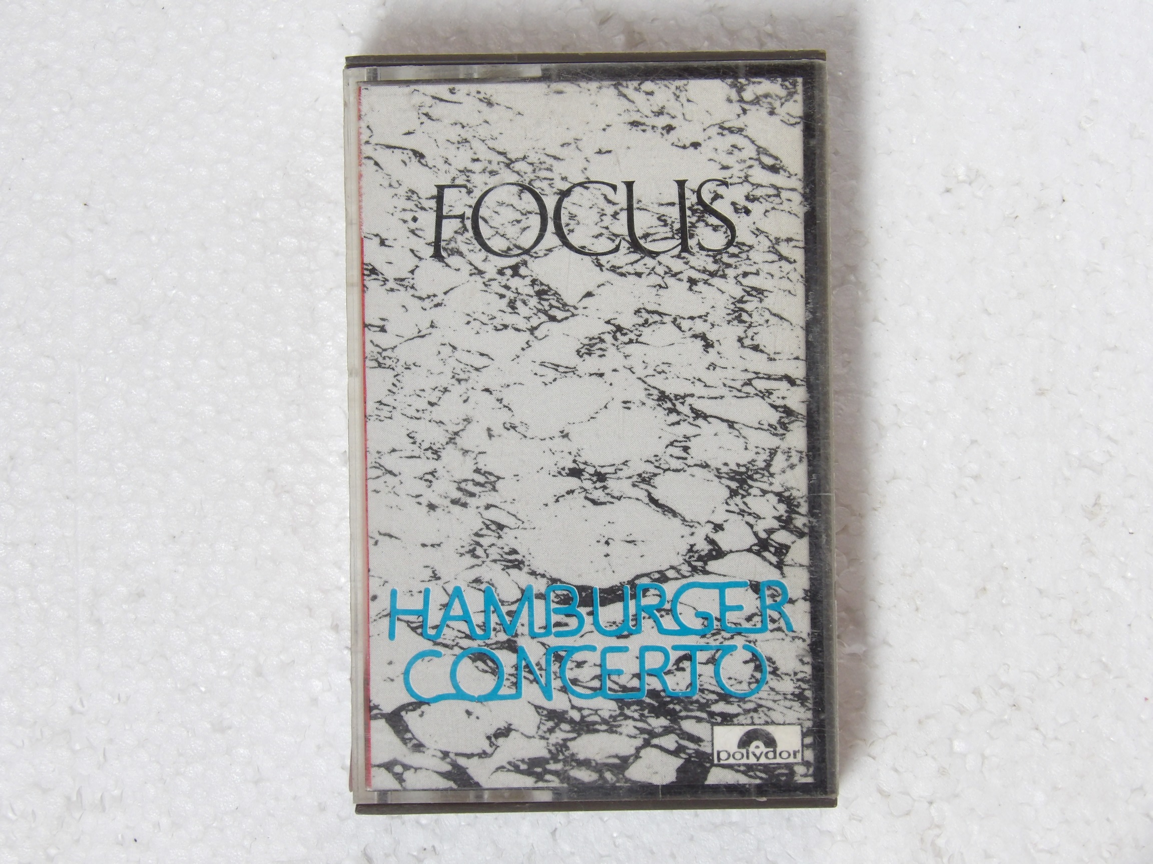 Focus: Hamburger Concerto 1974 UK Paper Label Cassette
